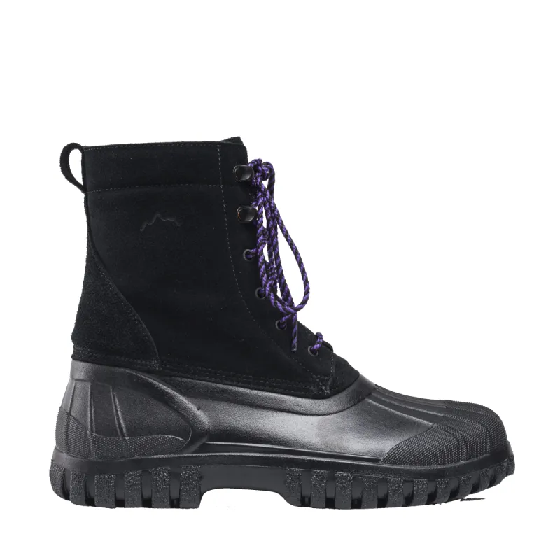 Anatra Black Suede Shearling W sold by Diemme Footwear