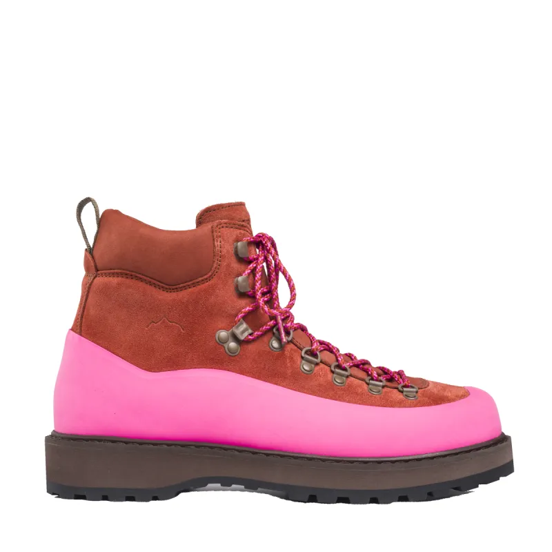 Roccia Vet Gomma Tanned Tomato Suede W sold by Diemme Footwear