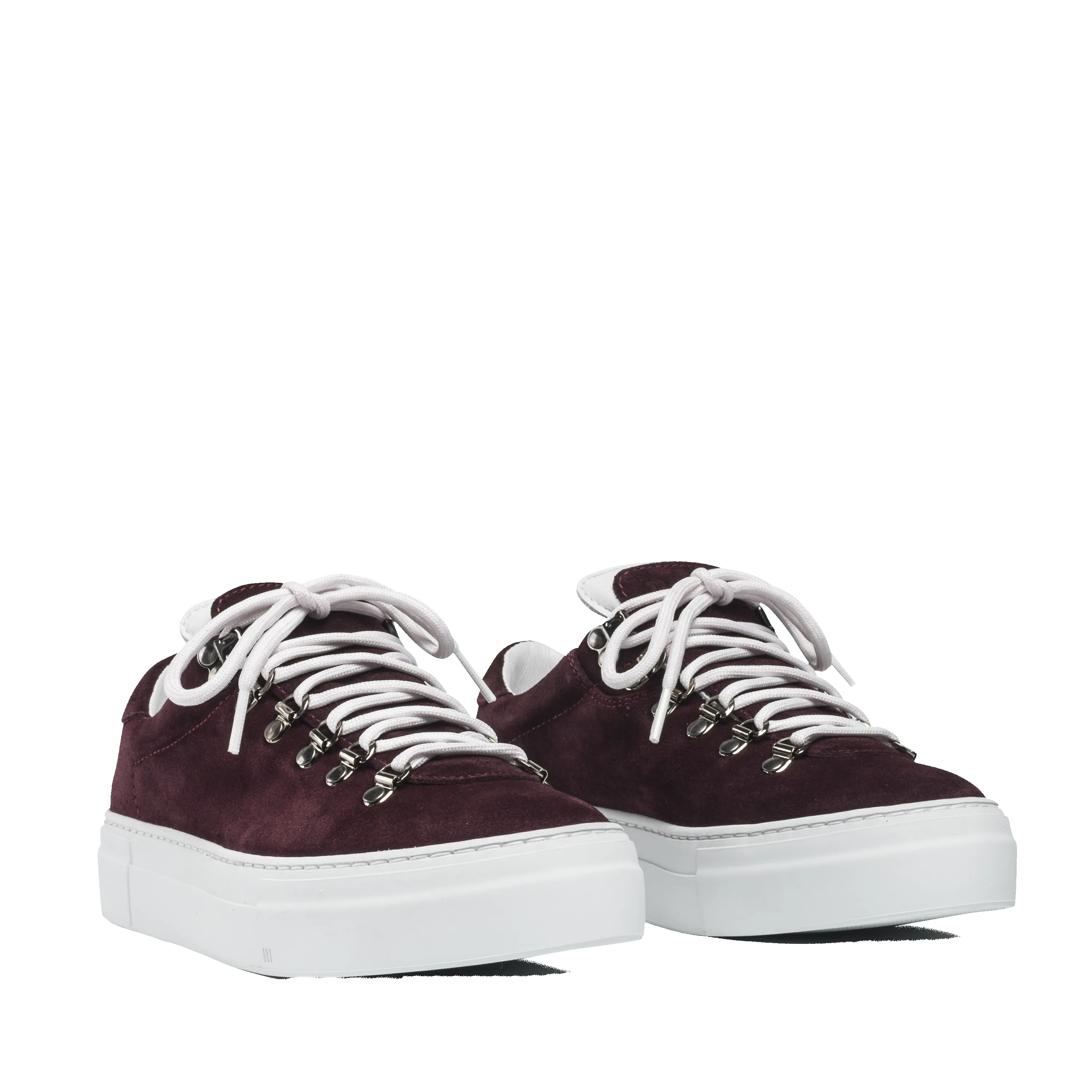 Marostica Low Dark Cherry Suede Platform W sold by Diemme Footwear product image thumbnail 2