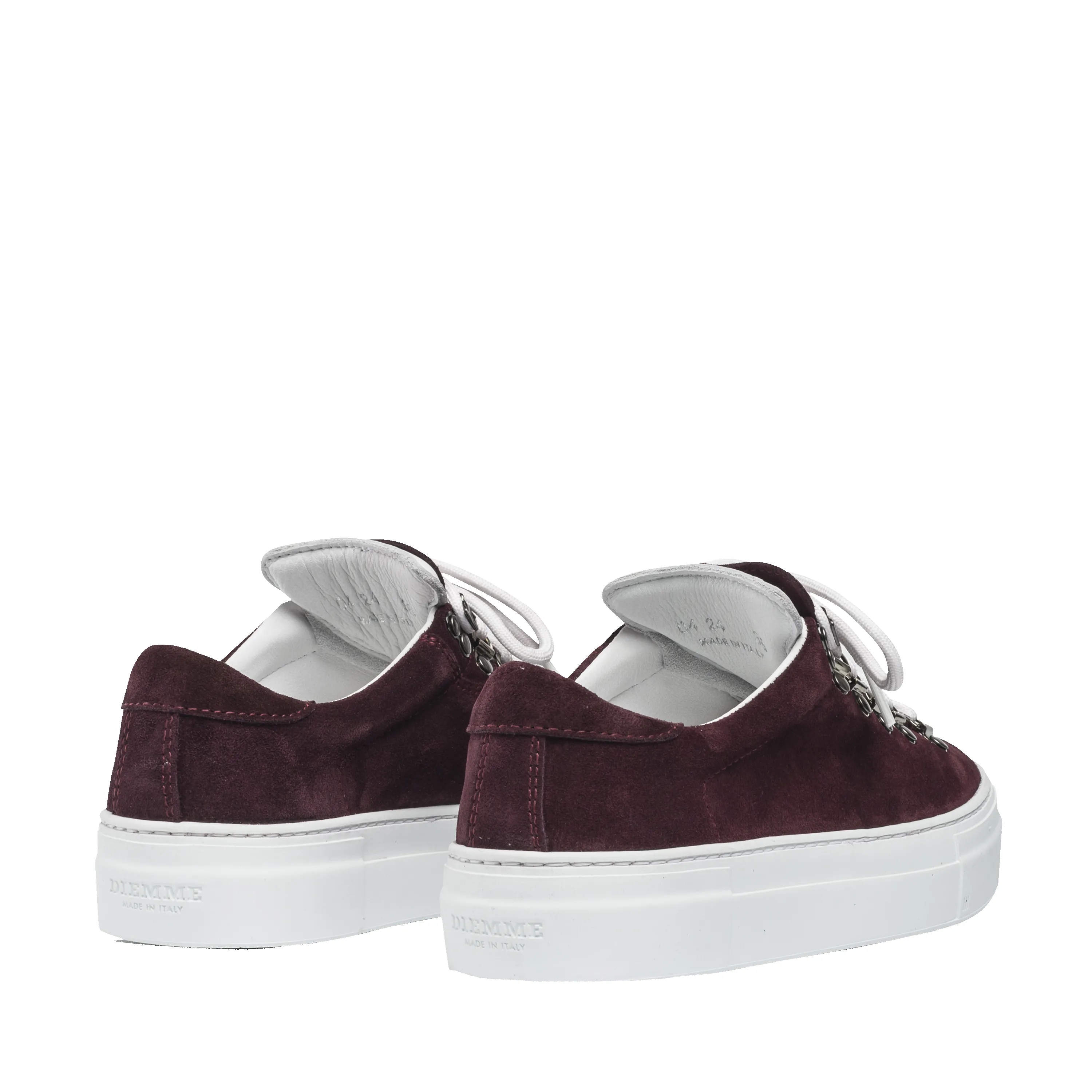 Marostica Low Dark Cherry Suede Platform W sold by Diemme Footwear product image thumbnail 3