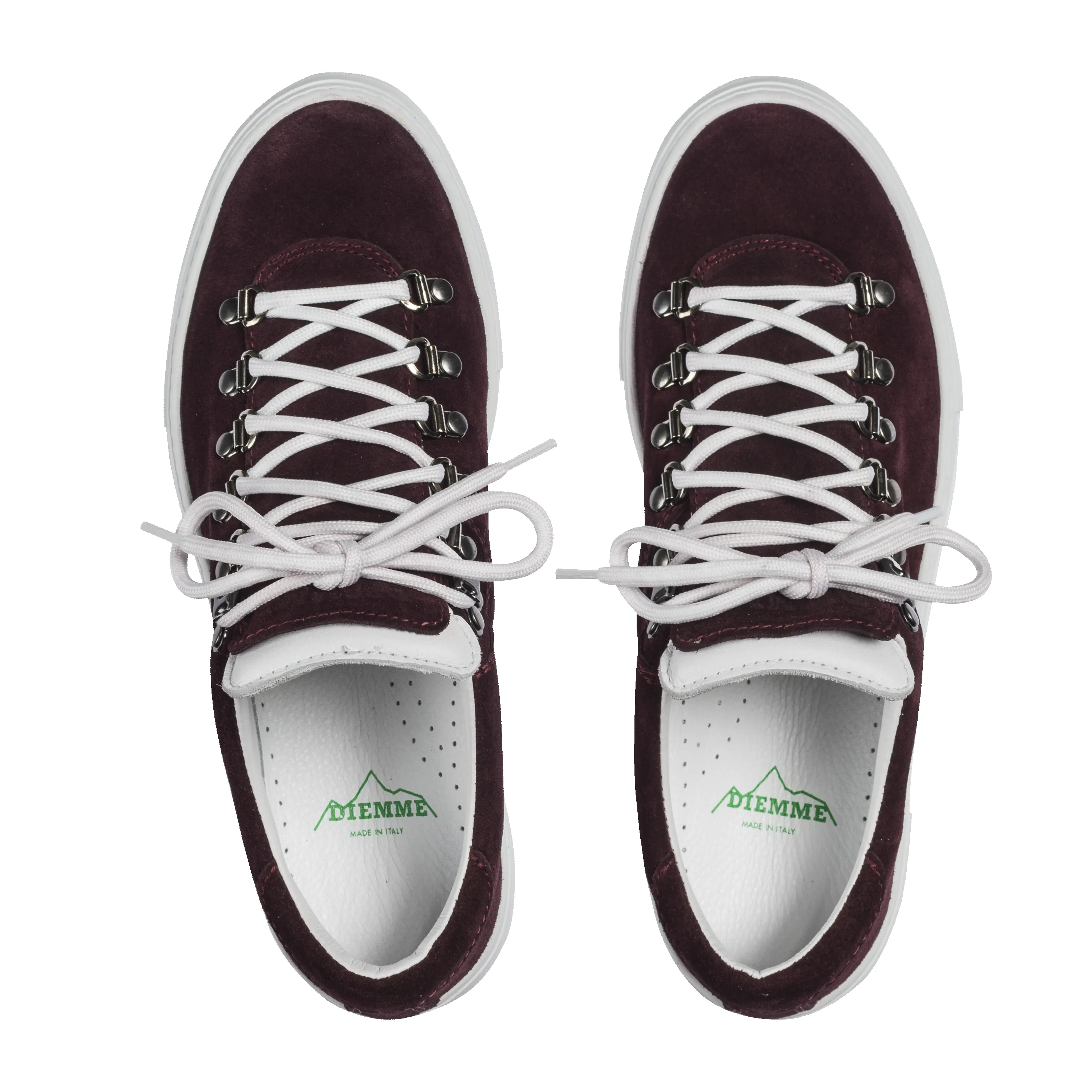 Marostica Low Dark Cherry Suede Platform W sold by Diemme Footwear product image thumbnail 4