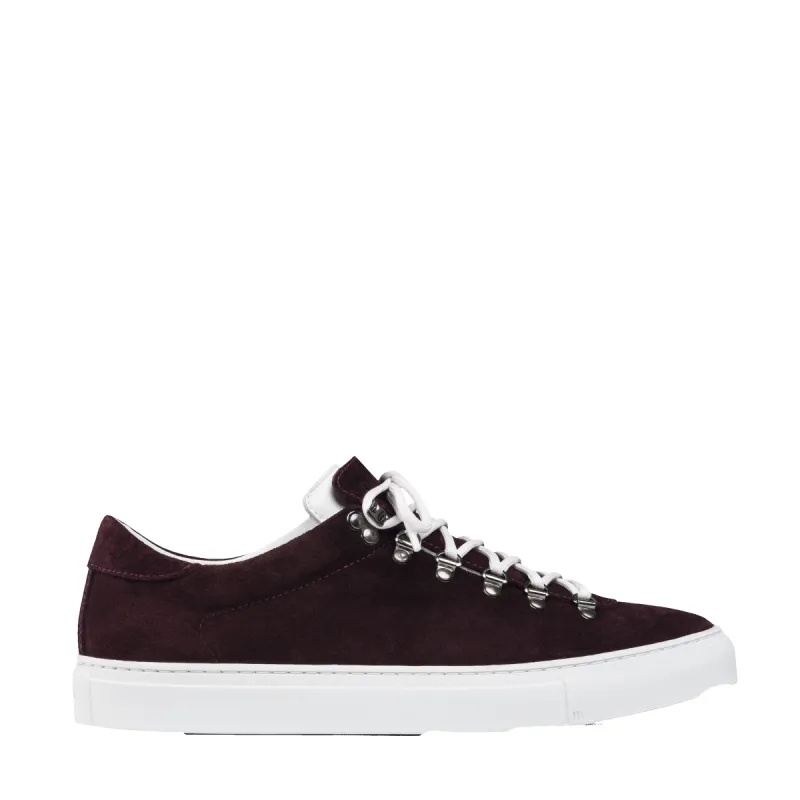 Marostica Low Dark Cherry Suede M sold by Diemme Footwear