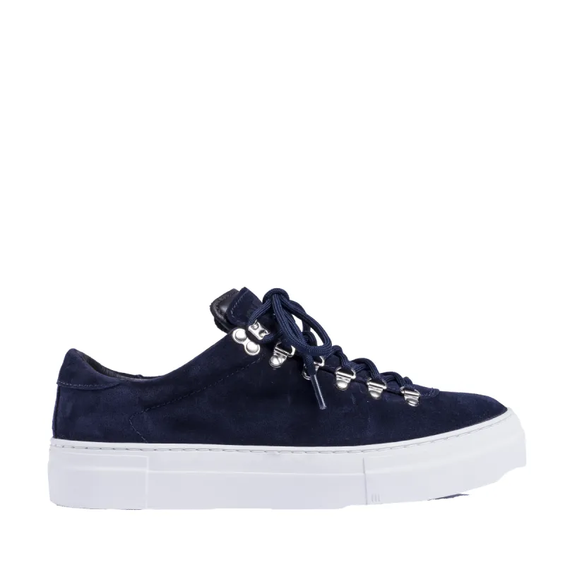 Marostica Low Navy Suede Platform W sold by Diemme Footwear
