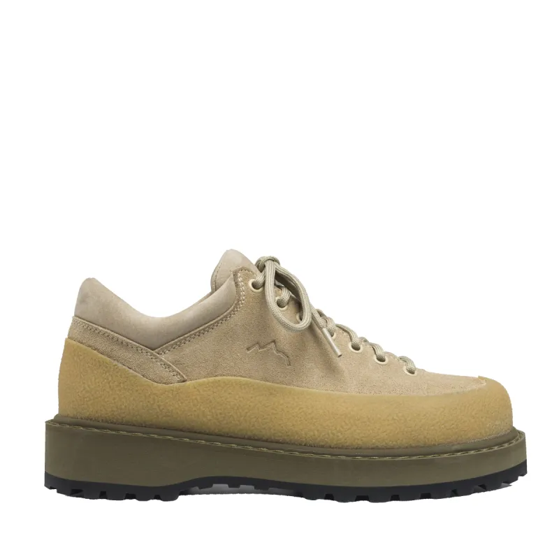 Cornaro Eyelets Light Taupe Suede W sold by Diemme Footwear