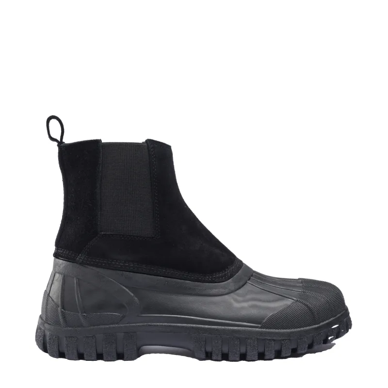 Balbi Black Suede Shearling M made by Diemme Footwear