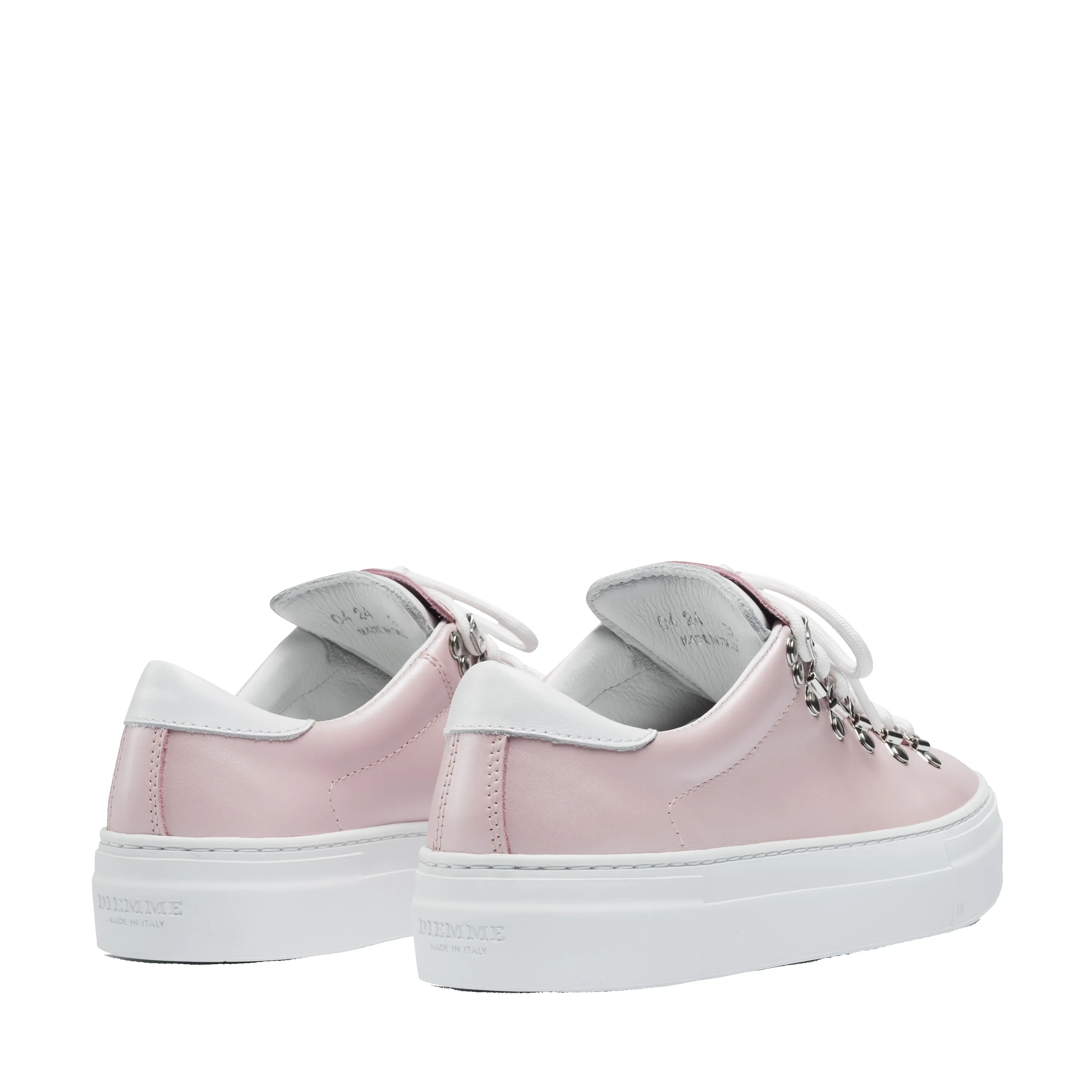 Marostica Low Platform Mother Of Pearl Pink Nappa W sold by Diemme Footwear product image thumbnail 3