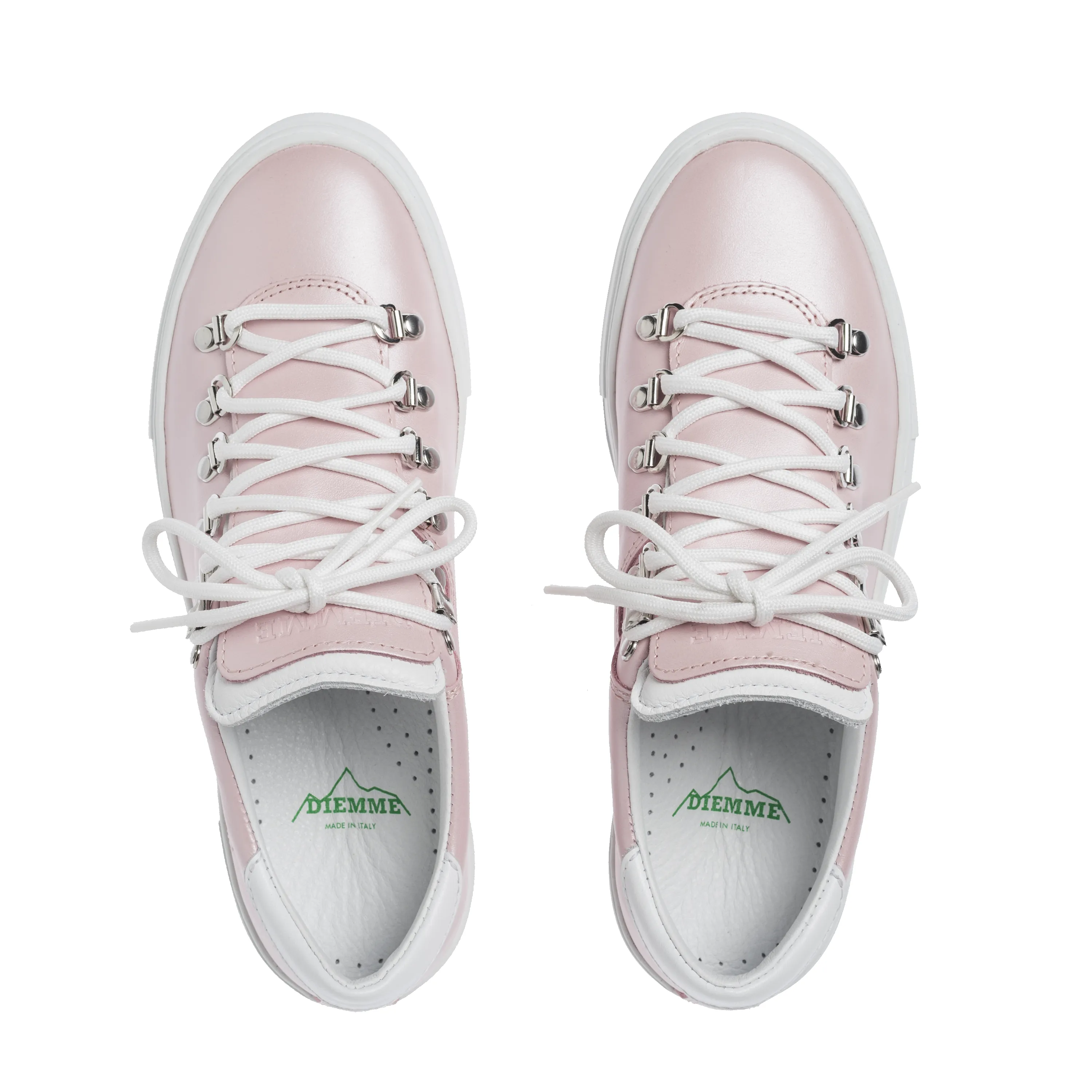 Marostica Low Platform Mother Of Pearl Pink Nappa W sold by Diemme Footwear product image thumbnail 4