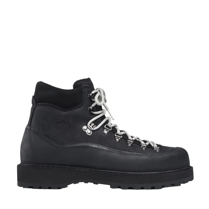 Roccia Vet Gomma Black Leather W sold by Diemme Footwear