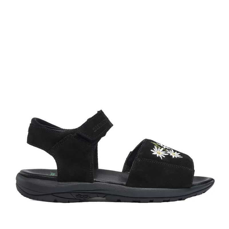 Duna Sandal Stella Alpina Black W sold by Diemme Footwear