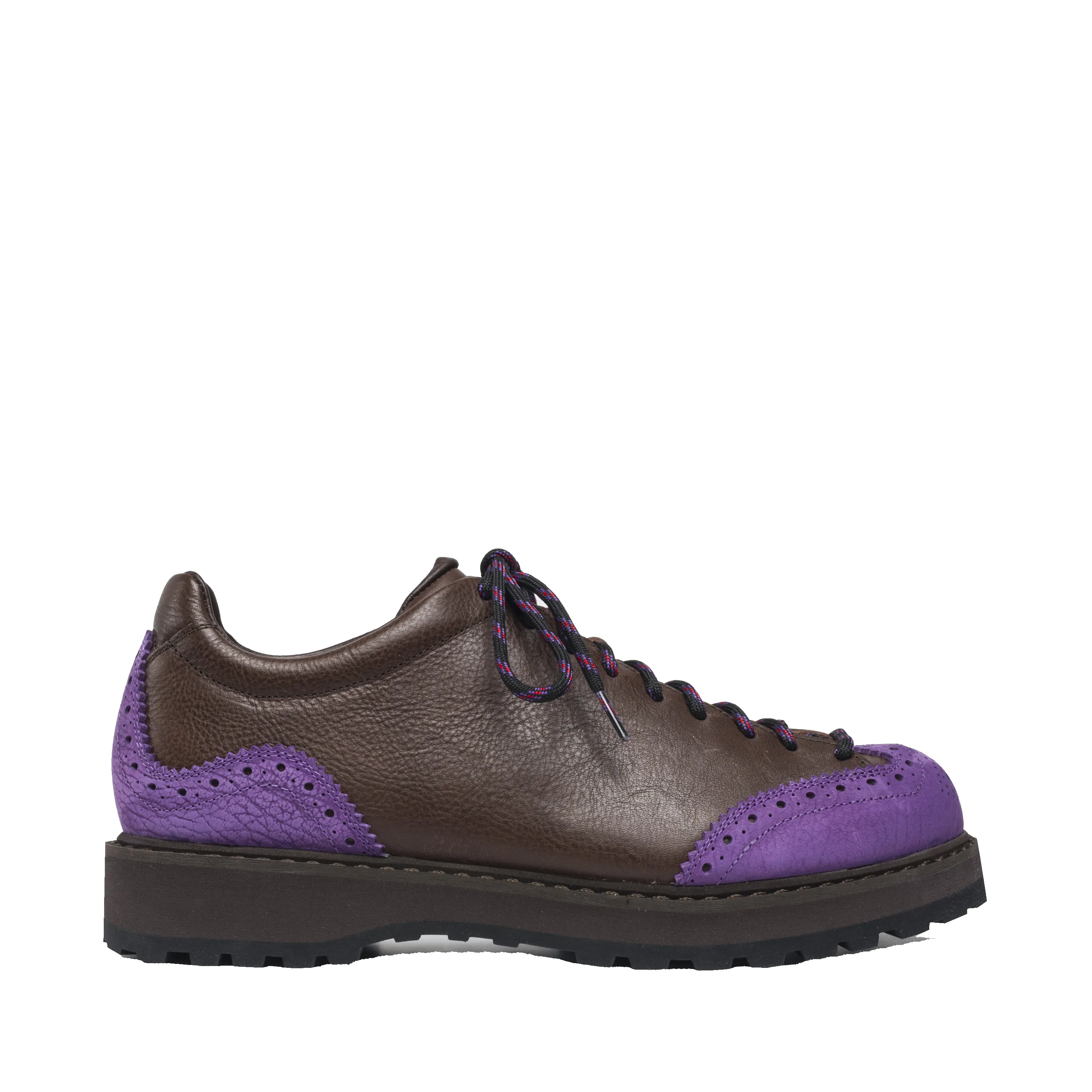 Ampezzo Wing Brown Purple Leather M sold by Diemme Footwear