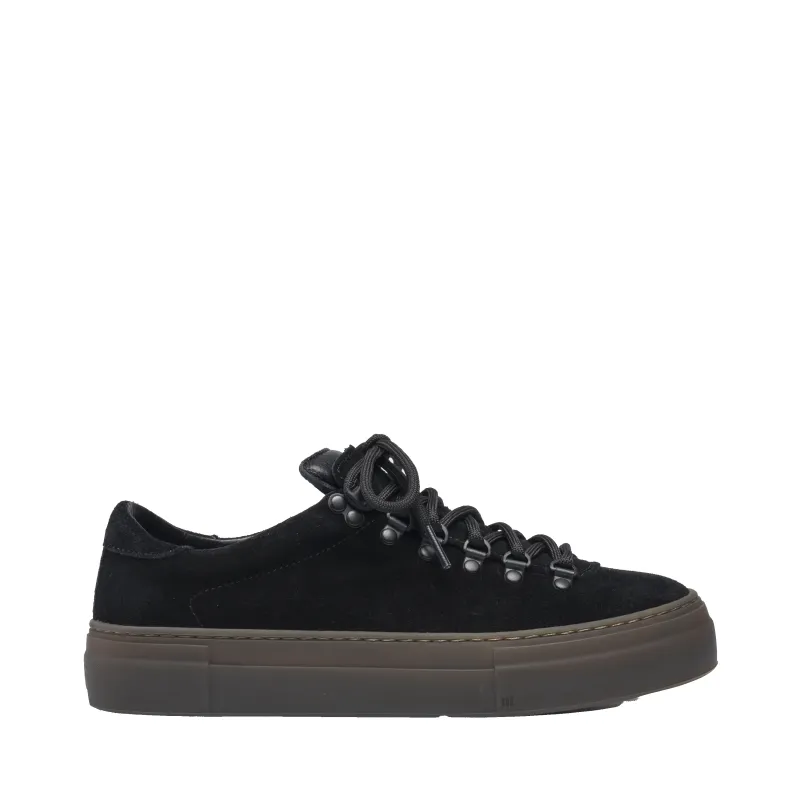 Marostica Low Platform Black Suede W sold by Diemme Footwear