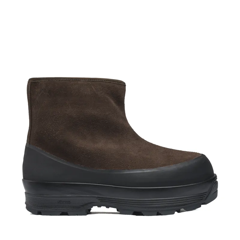 Badia Shearling Bison Suede W sold by Diemme Footwear