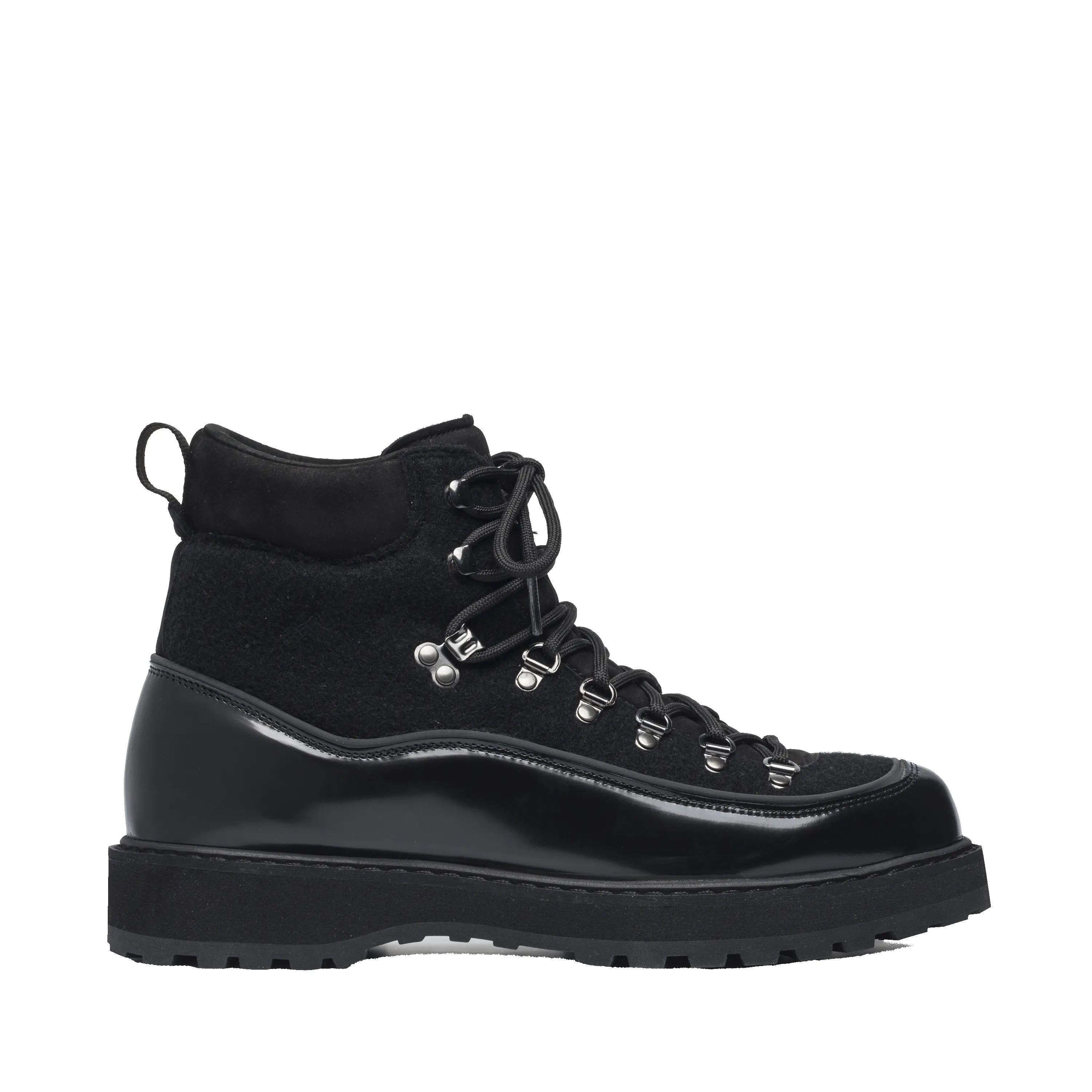 Roccia Vet Gala Black Woolfelt W sold by Diemme Footwear