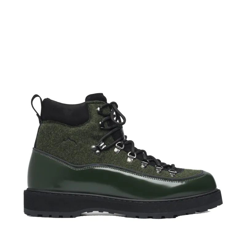 Roccia Vet Gala Green Woolfelt M made by Diemme Footwear