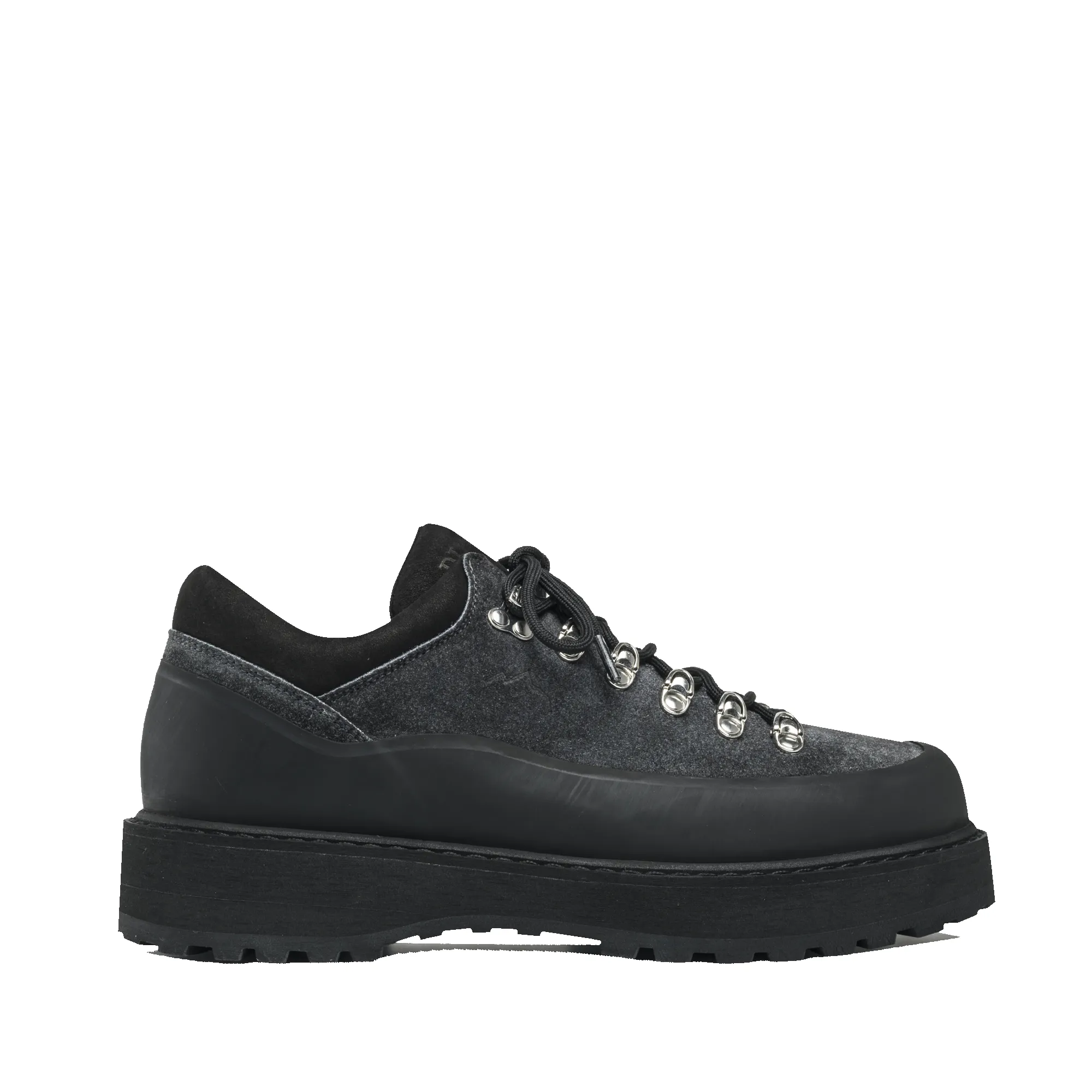 Cornaro Gomma Faded Black Suede M sold by Diemme Footwear