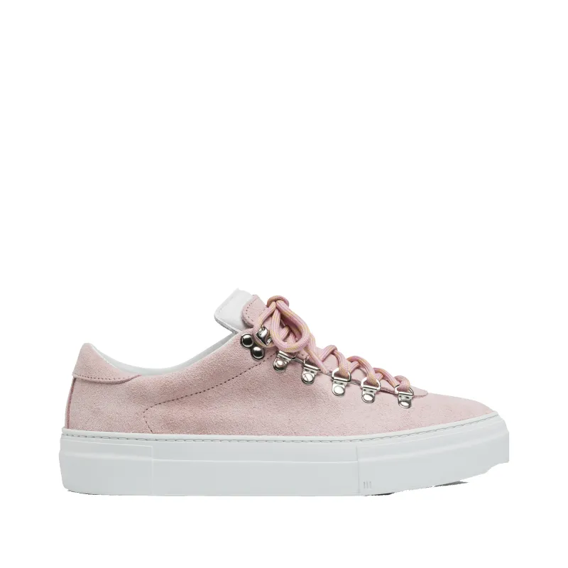 Marostica Low Platform Bubblegum Suede W made by Diemme Footwear