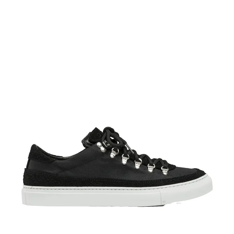 Marostica Low Sport Black Fabric M made by Diemme Footwear