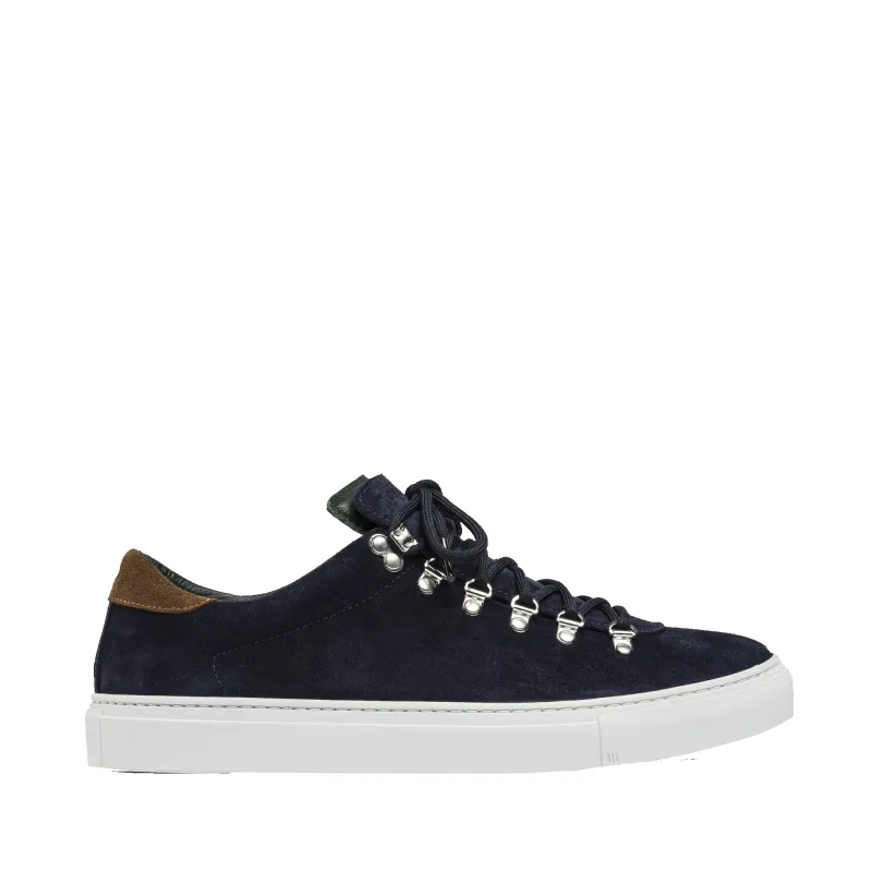 Marostica Low Royal Blue Mix Suede M made by Diemme Footwear