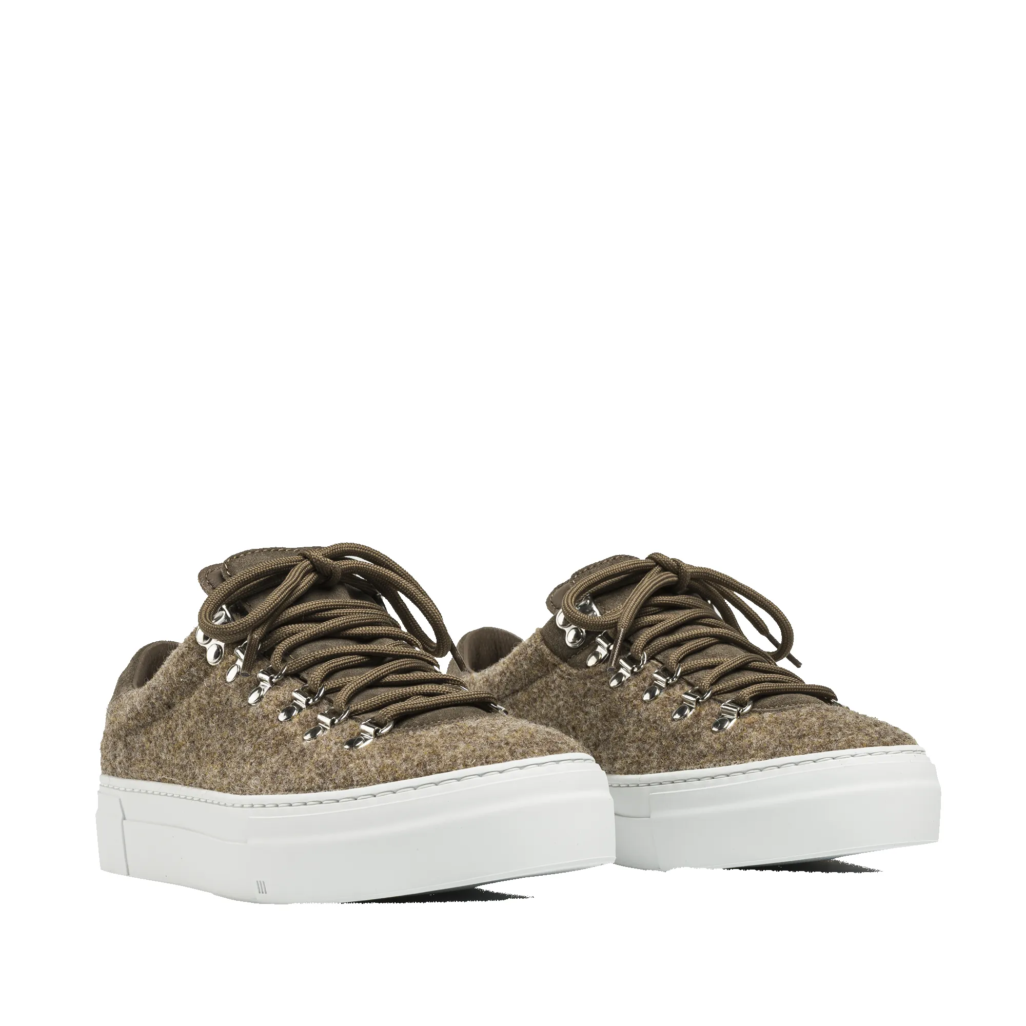 Marostica Low Platform Beige Woolfelt W sold by Diemme Footwear product image thumbnail 2