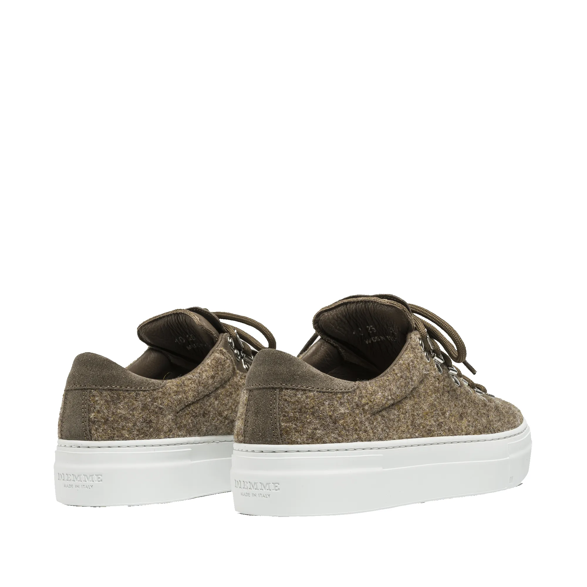 Marostica Low Platform Beige Woolfelt W sold by Diemme Footwear product image thumbnail 3