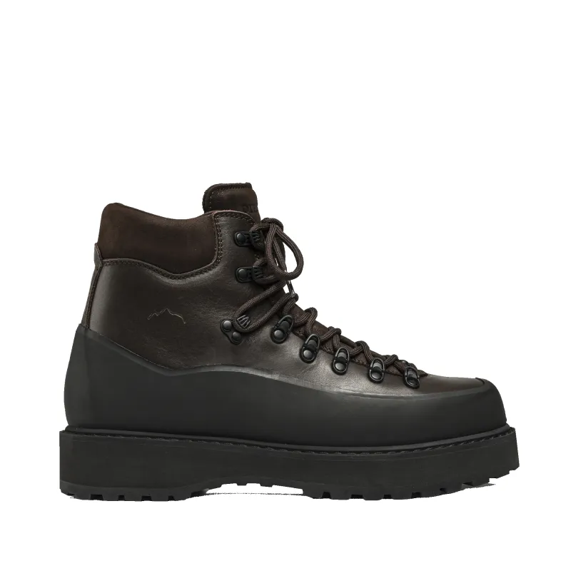 Roccia Vet Gomma Mogano Leather M made by Diemme Footwear