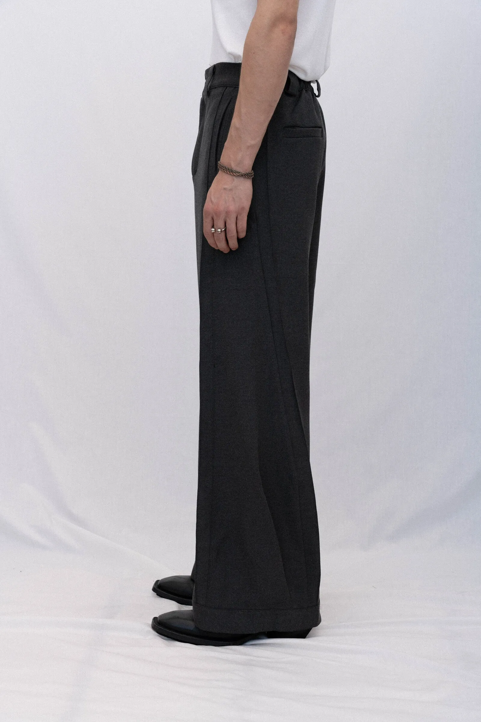 FINAL SALE | SILVANO TROUSER, GRAY sold by Beaulares product image thumbnail 4