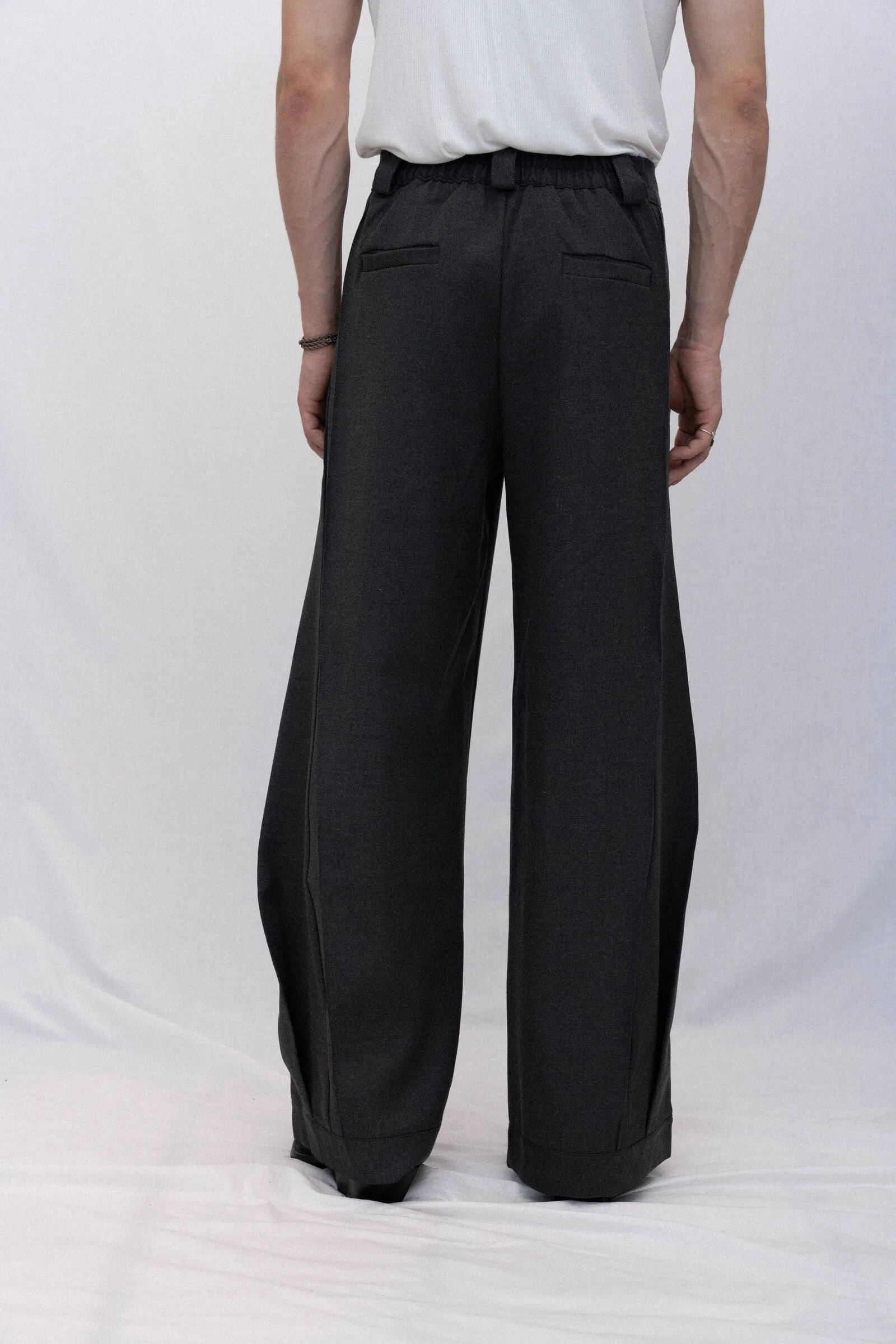FINAL SALE | SILVANO TROUSER, GRAY sold by Beaulares product image thumbnail 5