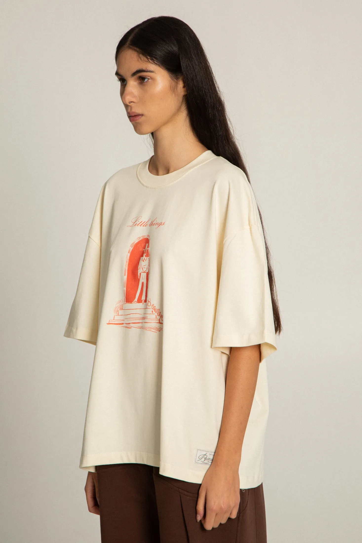 STRANGER HAND DRAWN T-SHIRT sold by Beaulares product image thumbnail 3