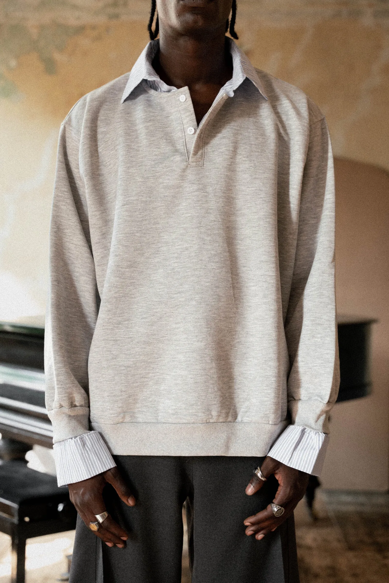 TRADER LAYERED SWEATER sold by Beaulares product image thumbnail 4