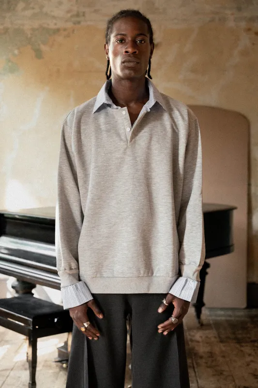 TRADER LAYERED SWEATER made by Beaulares