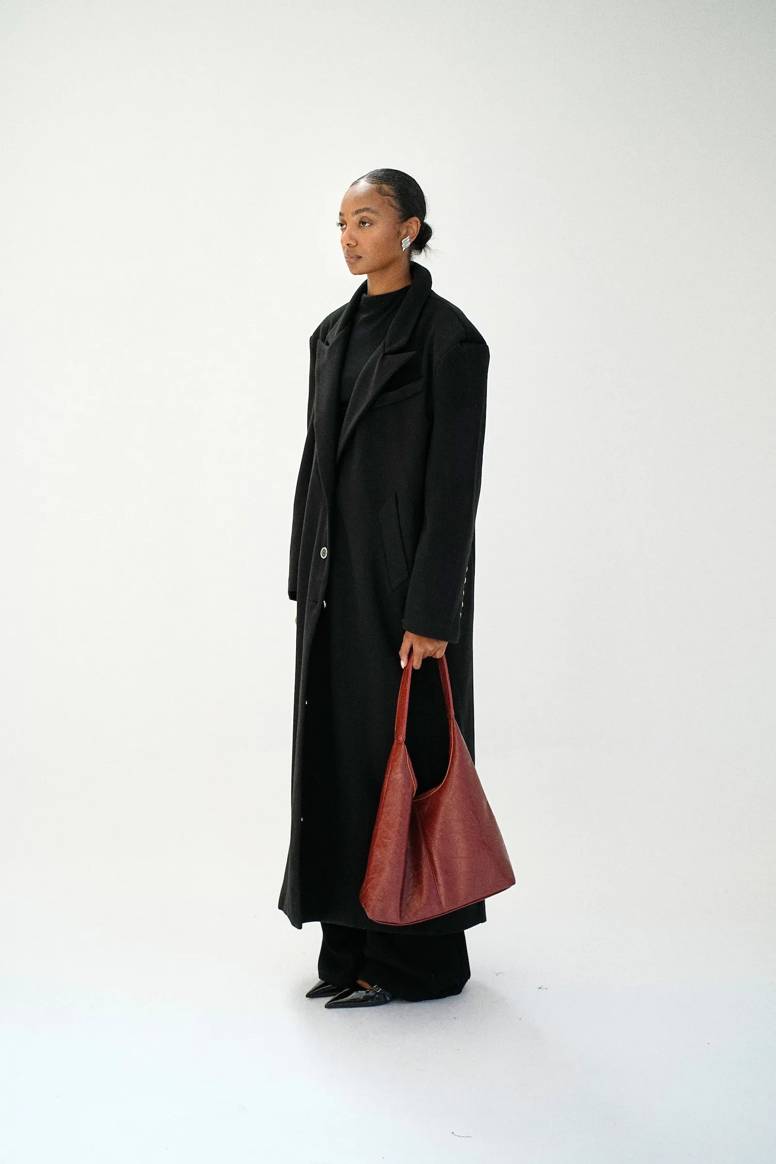 FINAL SALE | WILLOW OVERCOAT, BLACK sold by Beaulares product image thumbnail 5