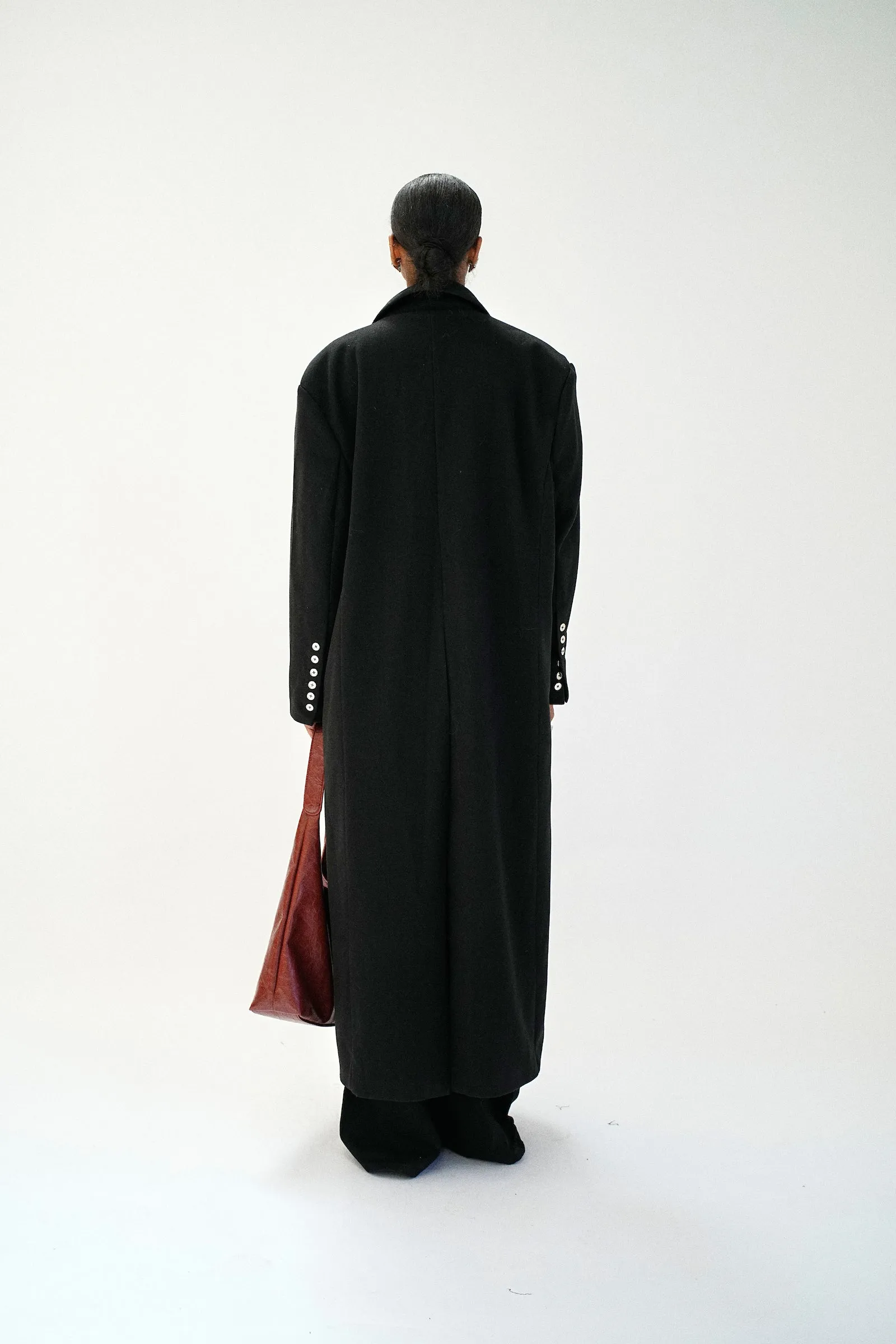 FINAL SALE | WILLOW OVERCOAT, BLACK sold by Beaulares product image thumbnail 2