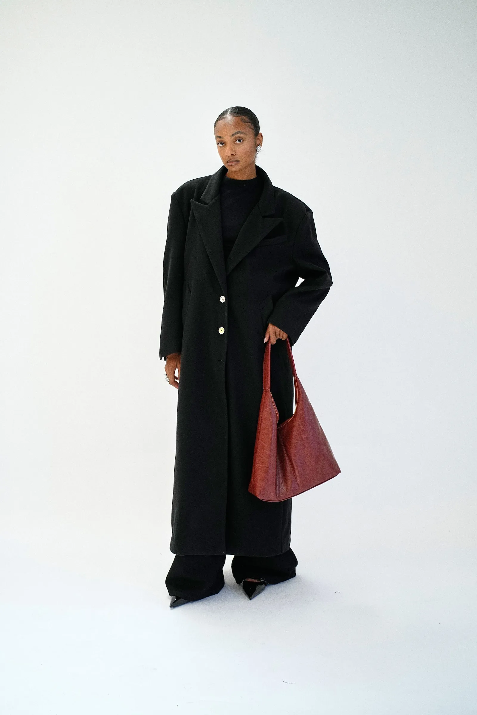FINAL SALE | WILLOW OVERCOAT, BLACK sold by Beaulares product image thumbnail 4
