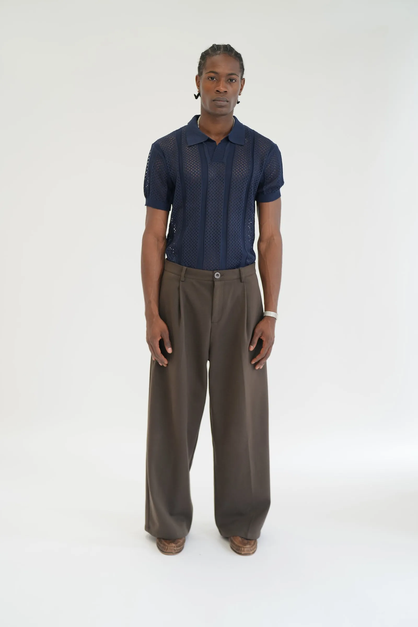 HOLLOW POLO SHIRT sold by Beaulares product image thumbnail 2