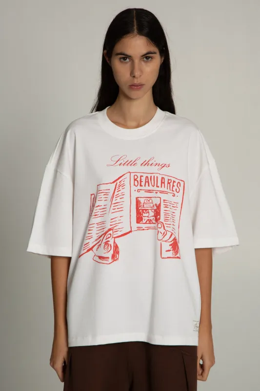 FINAL SALE | HEADLINE HAND DRAWN T-SHIRT made by Beaulares
