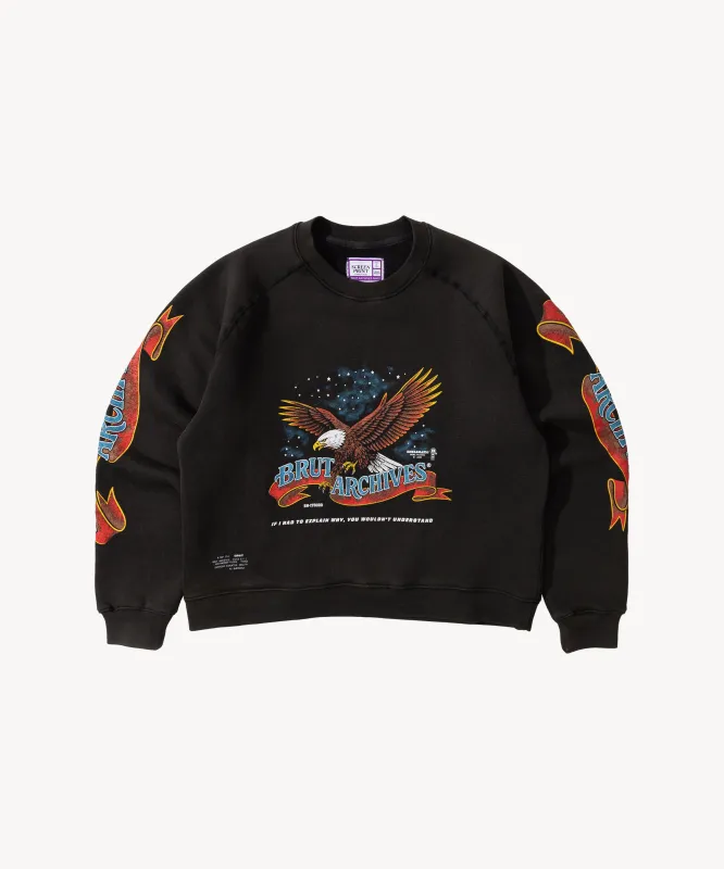 THE NIGHT EAGLE CREWNECK made by Brut
