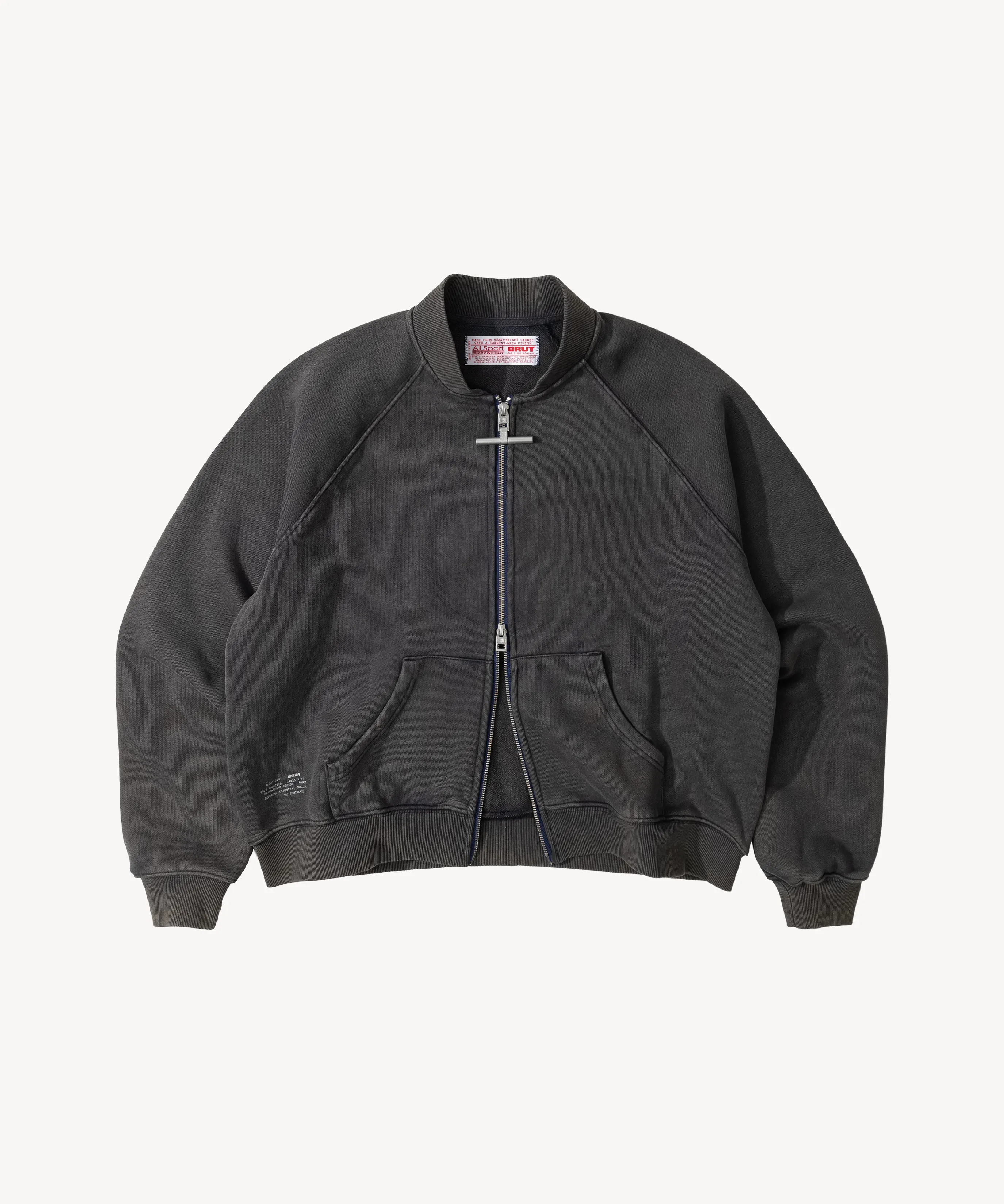THE ZIPPED CREWNECK sold by Brut