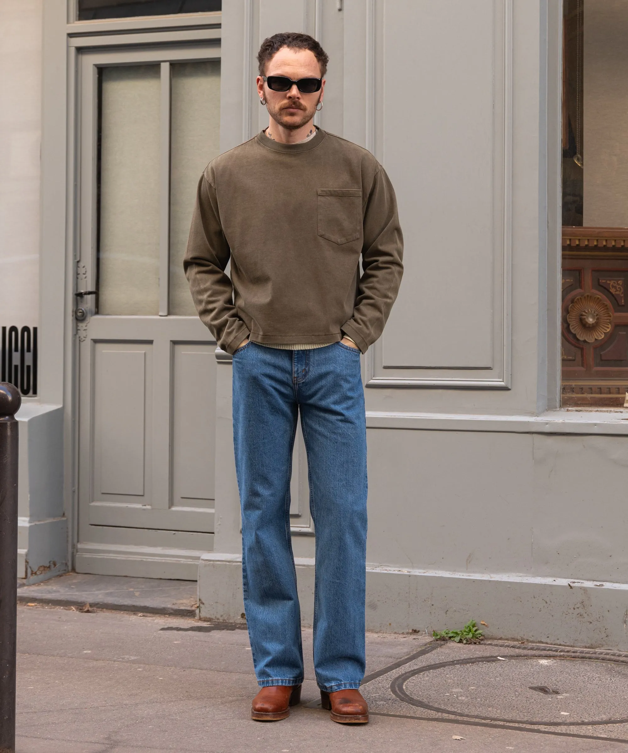 THE BEST LONG-SLEEVE POCKET TEE sold by Brut product image thumbnail 3