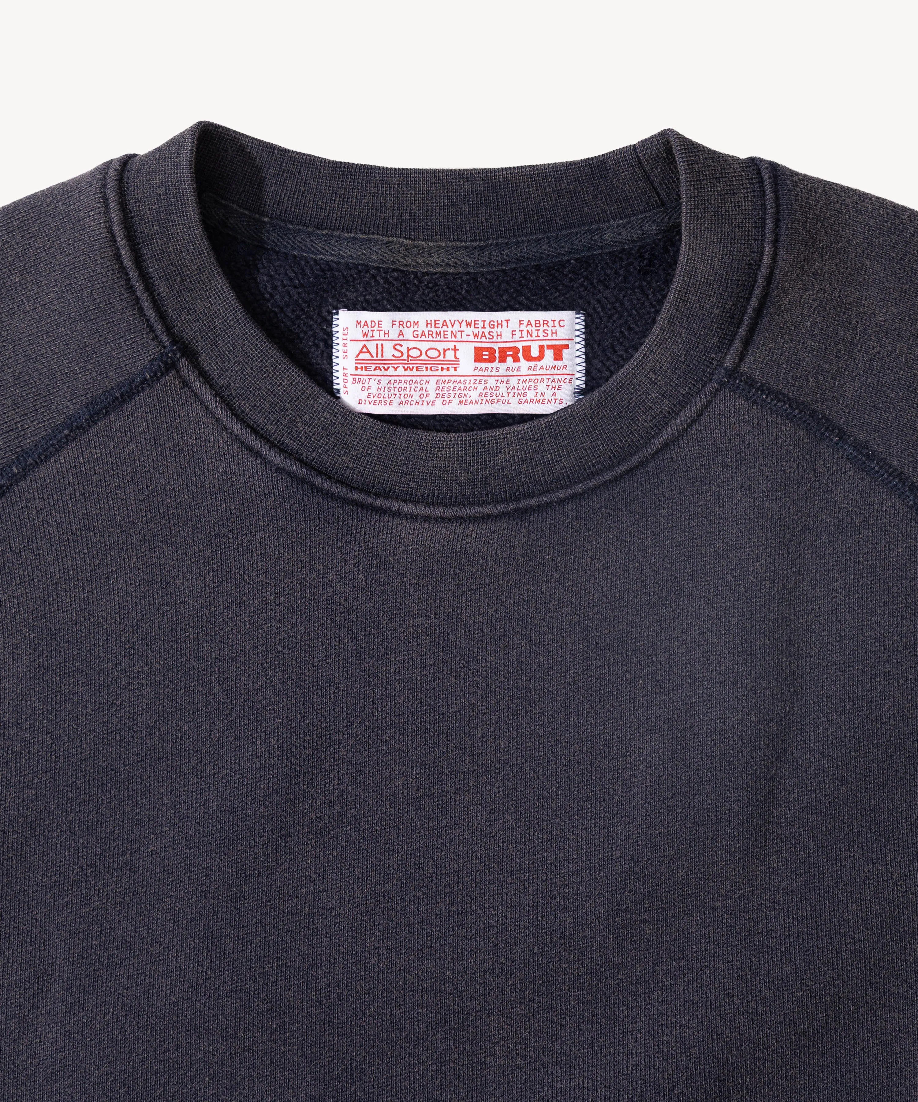 THE CROPPED CREWNECK sold by Brut product image thumbnail 4