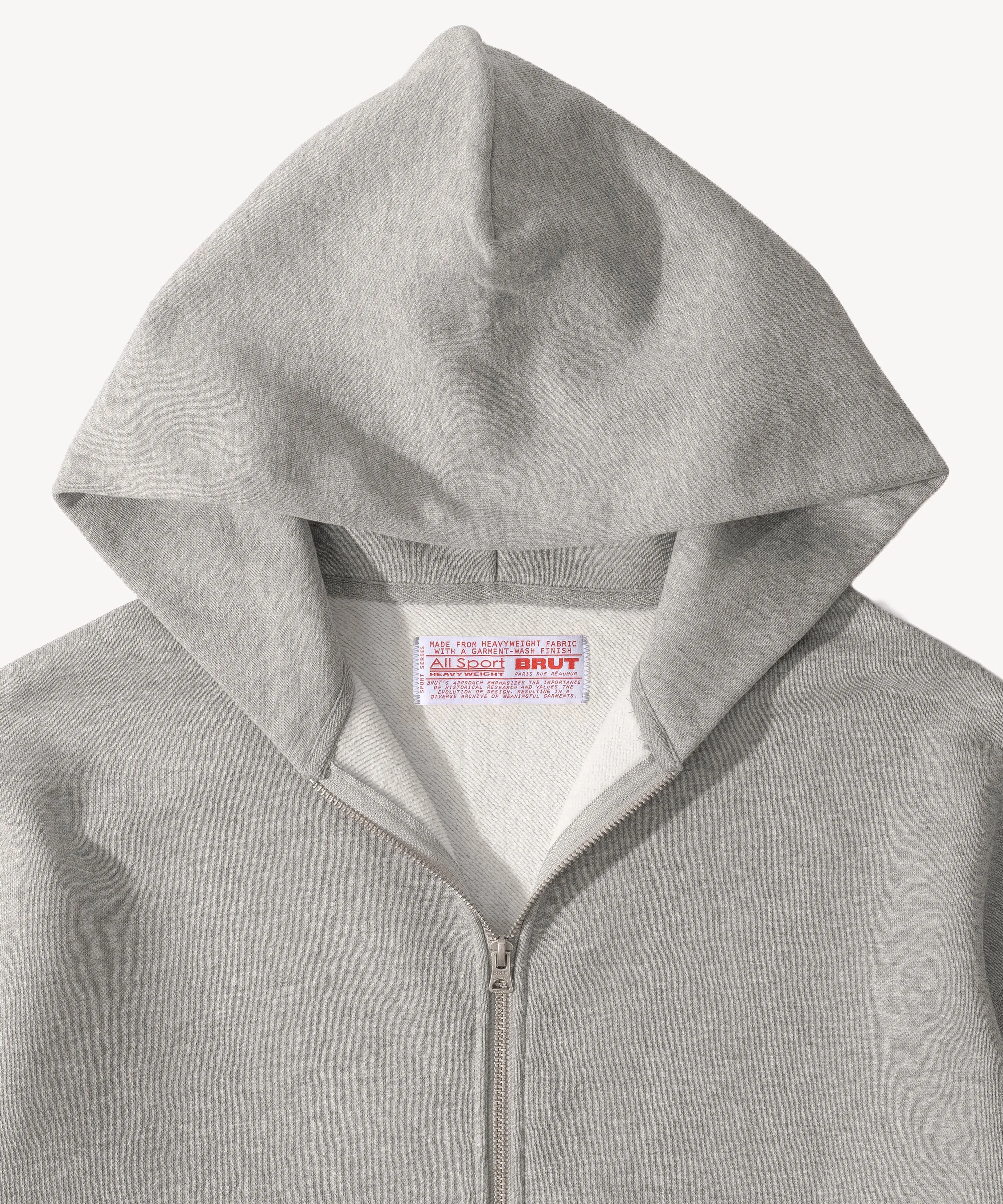 THE ZIP SWEAT sold by Brut product image thumbnail 4