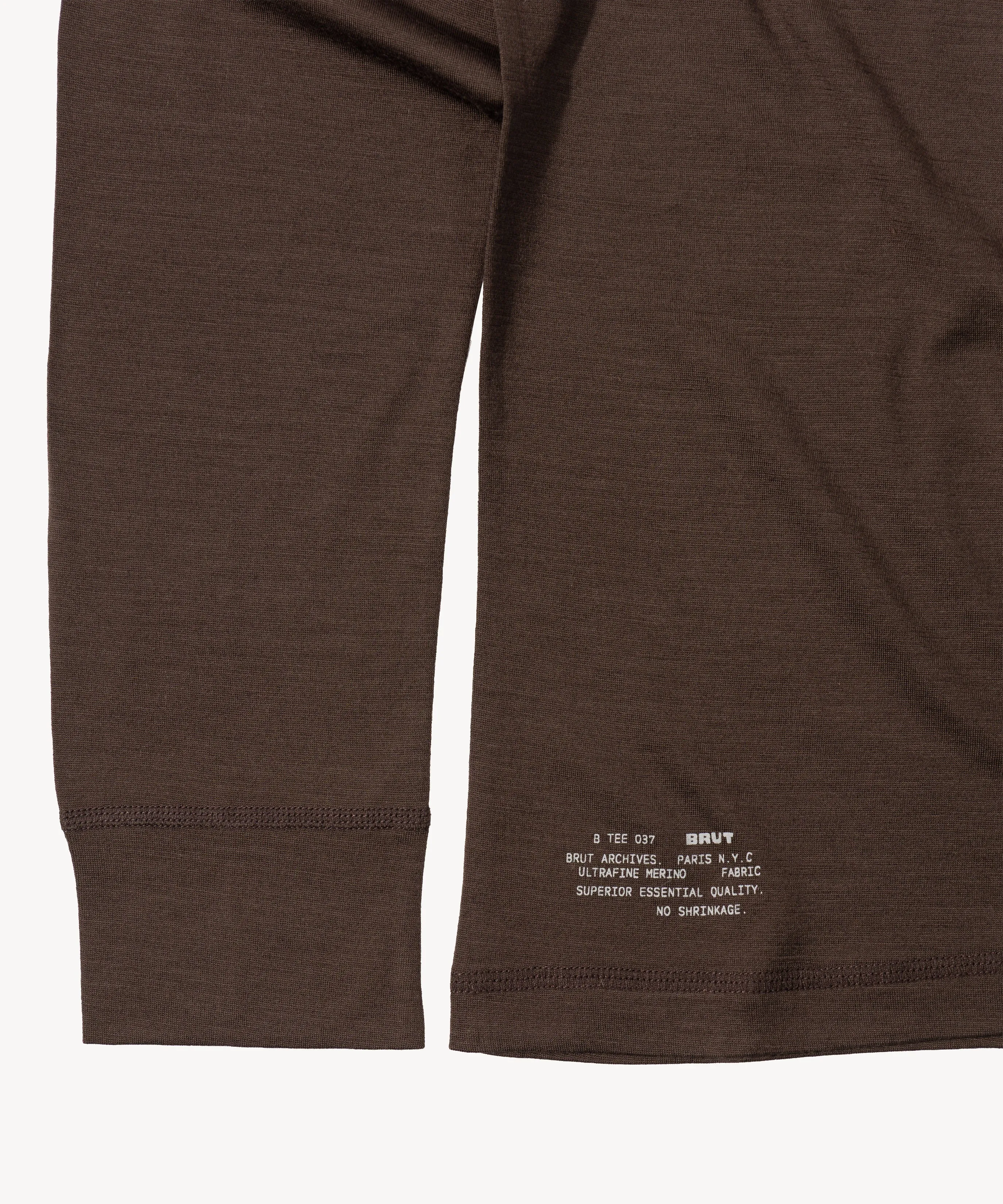 THE BEST WOOL TEE sold by Brut product image thumbnail 4