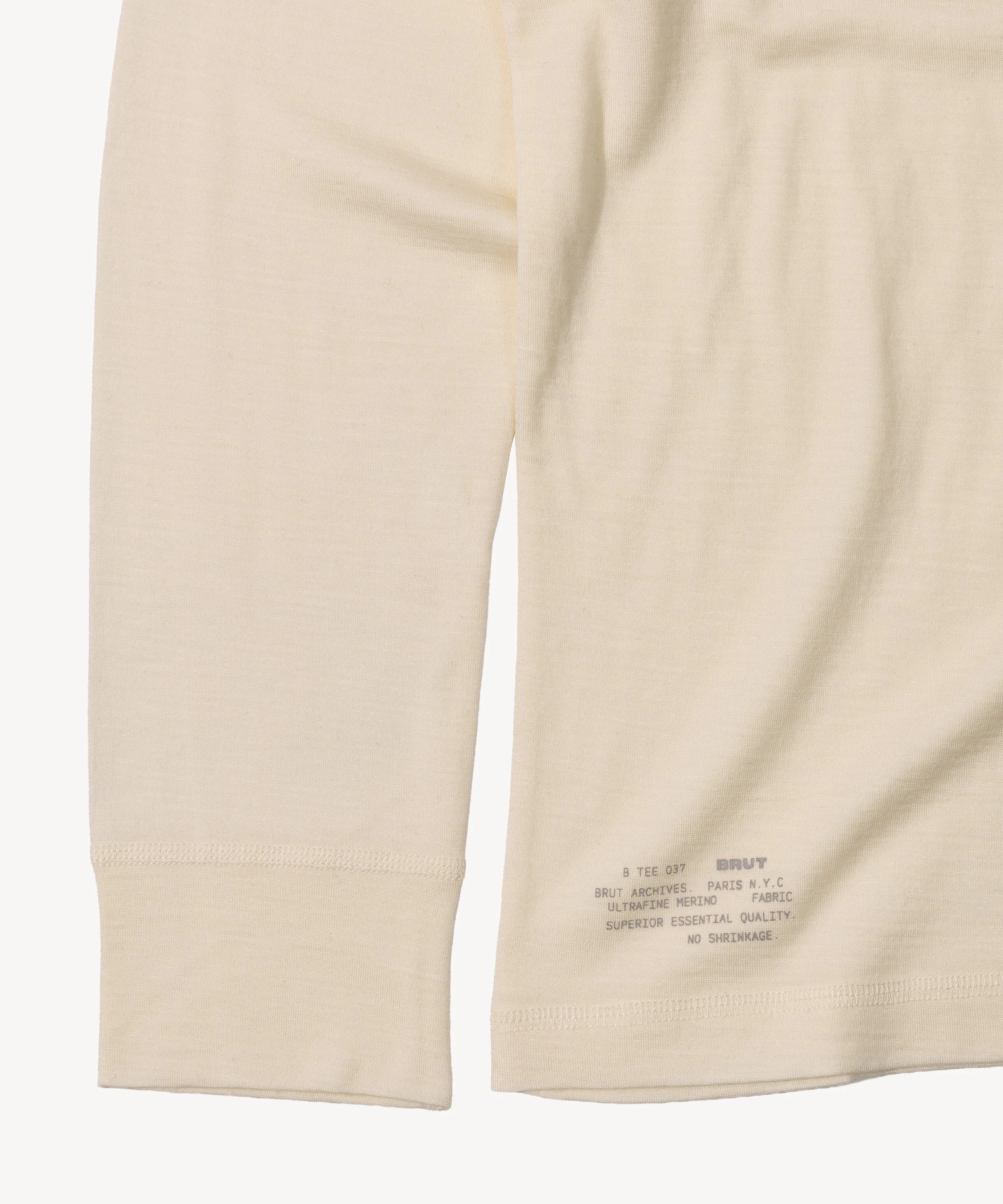 THE BEST WOOL TEE sold by Brut product image thumbnail 4