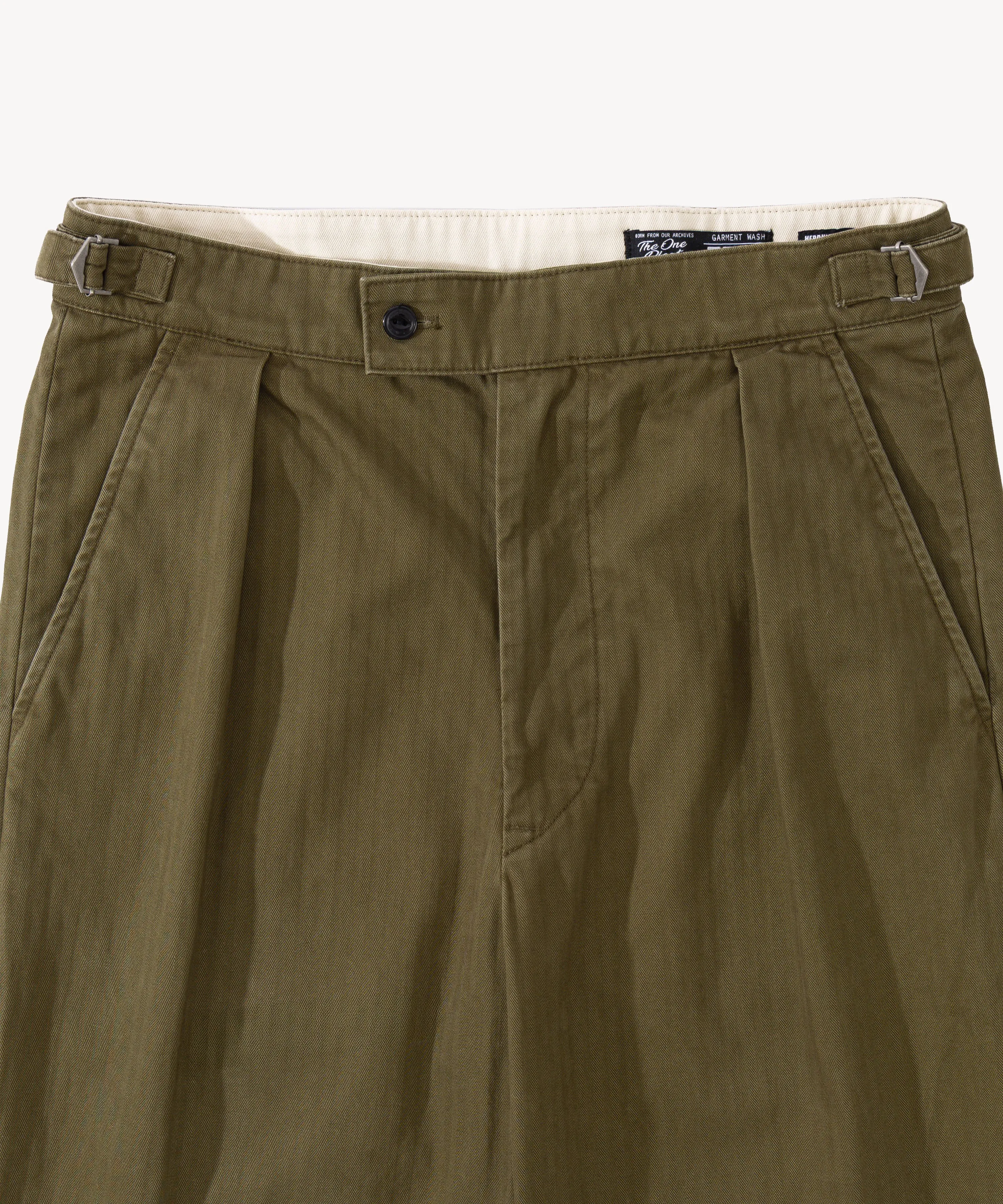 THE ONE PLEAT PANTS sold by Brut product image thumbnail 4