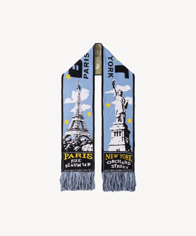 THE PARIS NEW YORK SCARF made by Brut