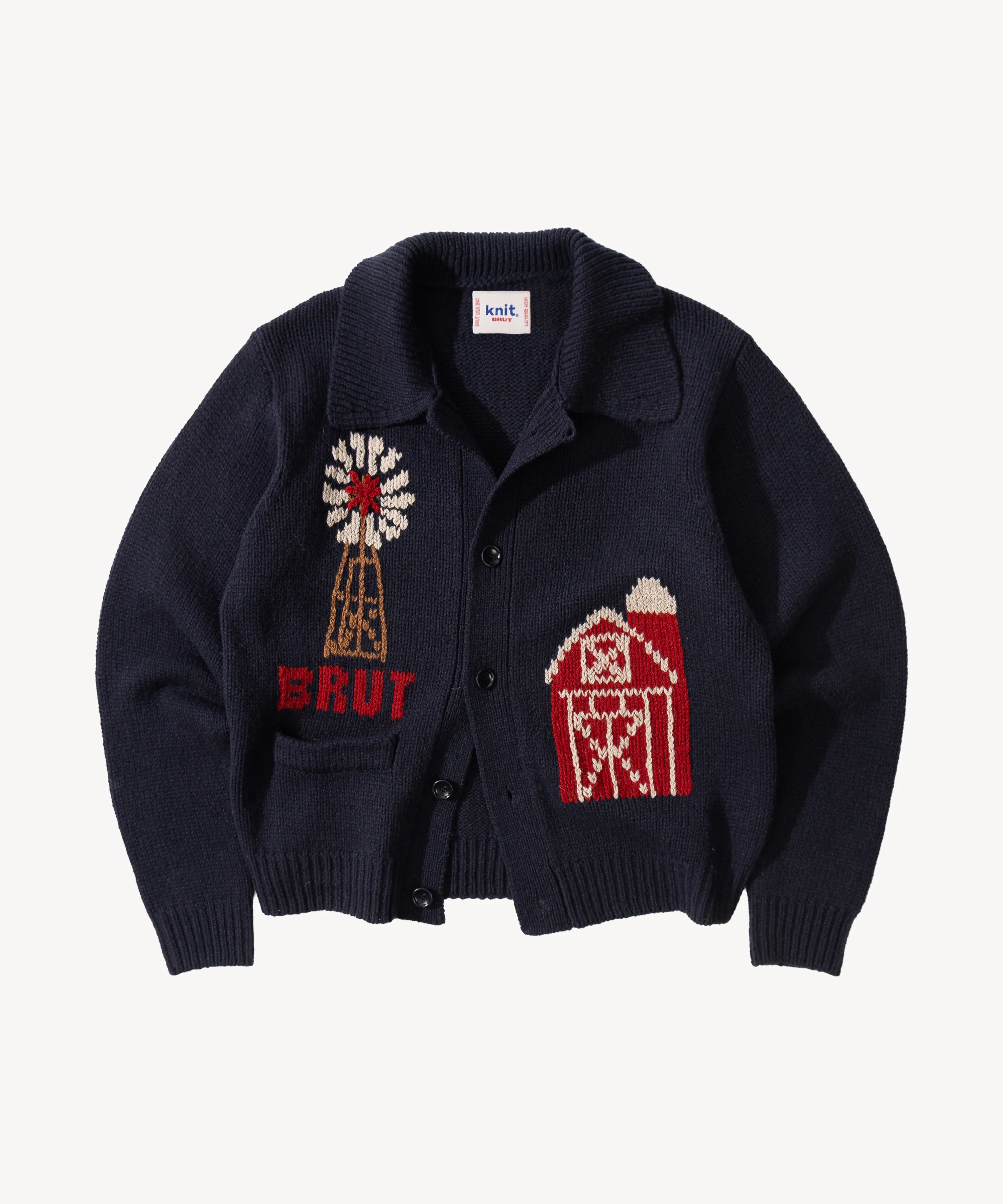 THE BARN CARDIGAN sold by Brut