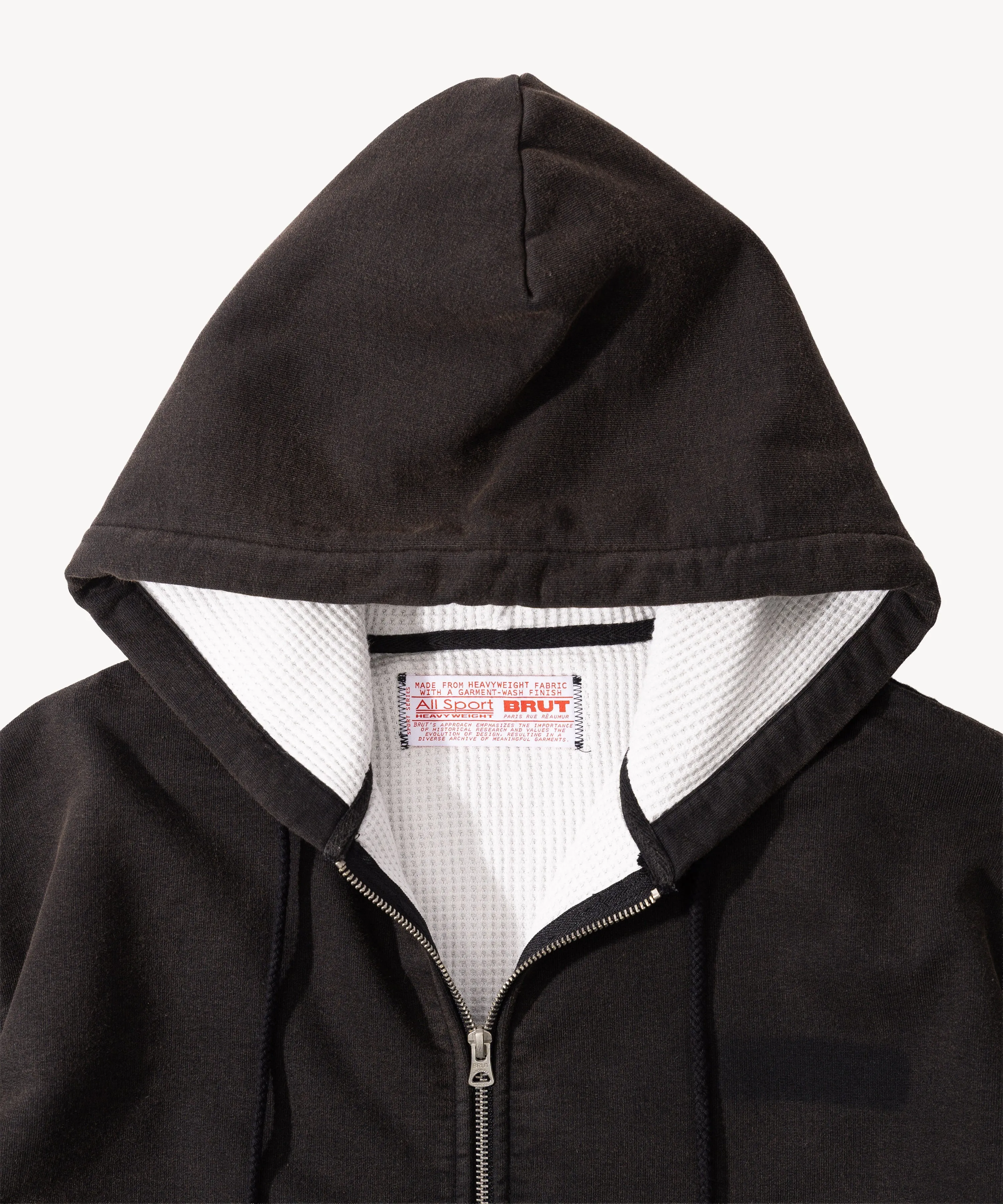 THE RAGGED THERMAL HOODIE sold by Brut product image thumbnail 4