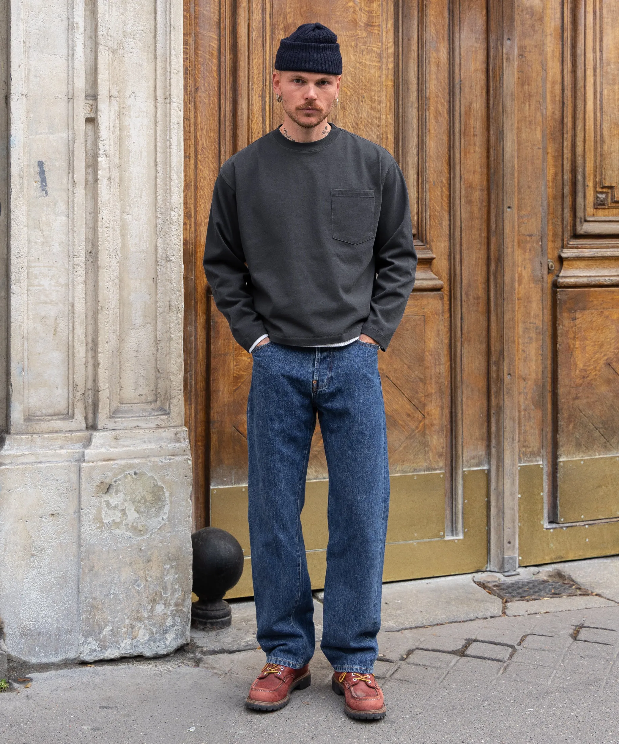 THE BEST LONG-SLEEVE POCKET TEE sold by Brut product image thumbnail 3