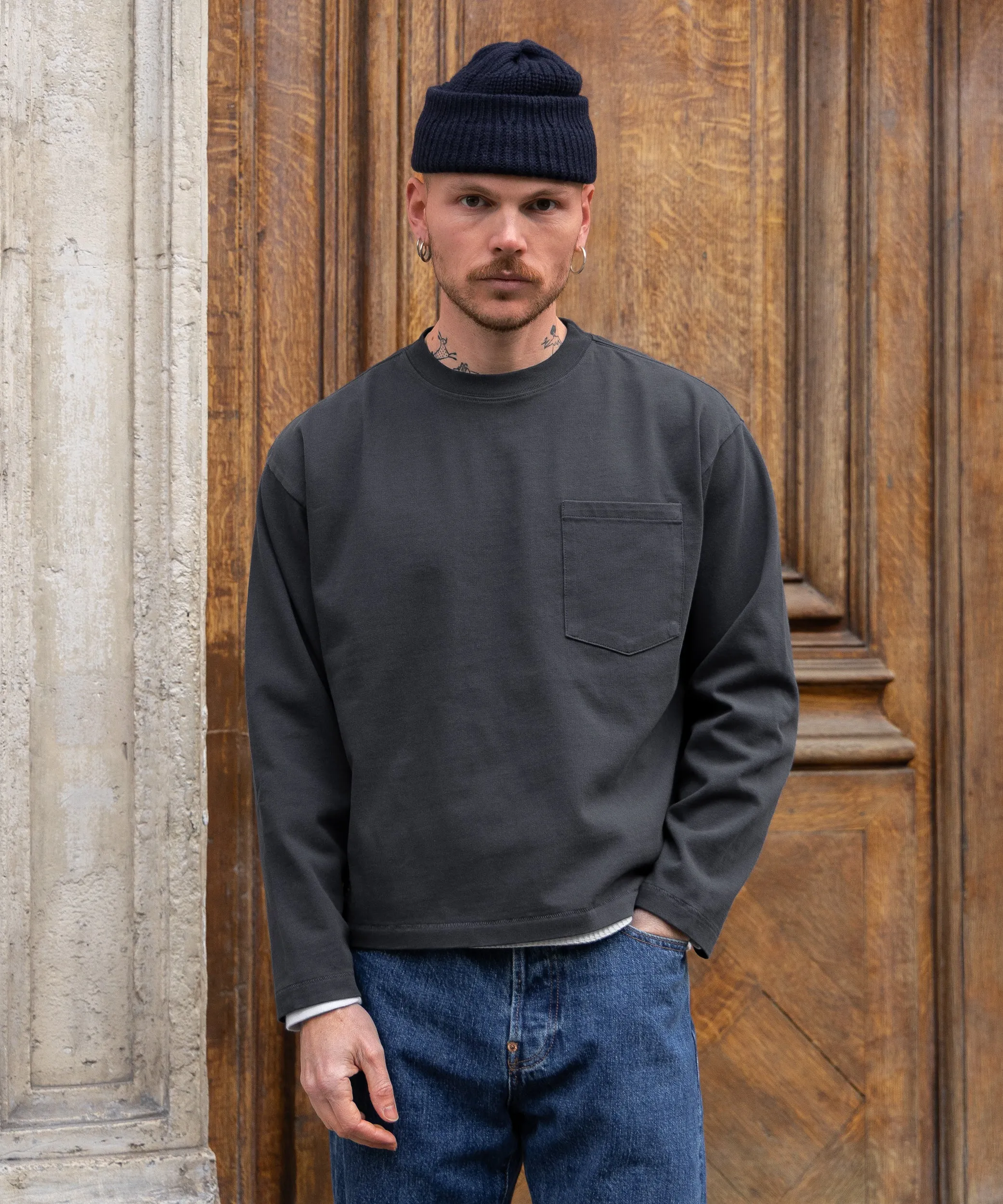THE BEST LONG-SLEEVE POCKET TEE sold by Brut product image thumbnail 2