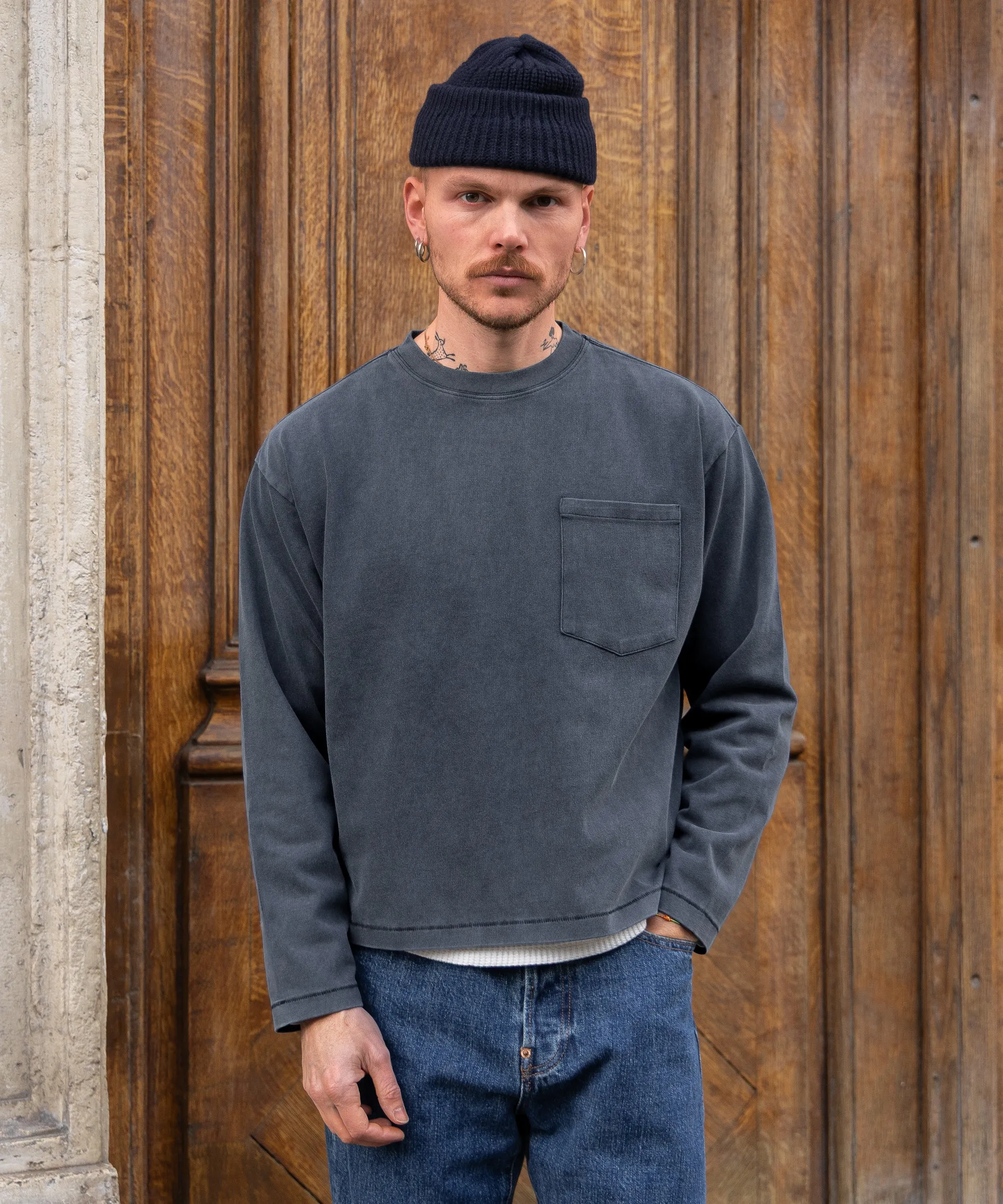 THE BEST LONG-SLEEVE POCKET TEE sold by Brut product image thumbnail 2