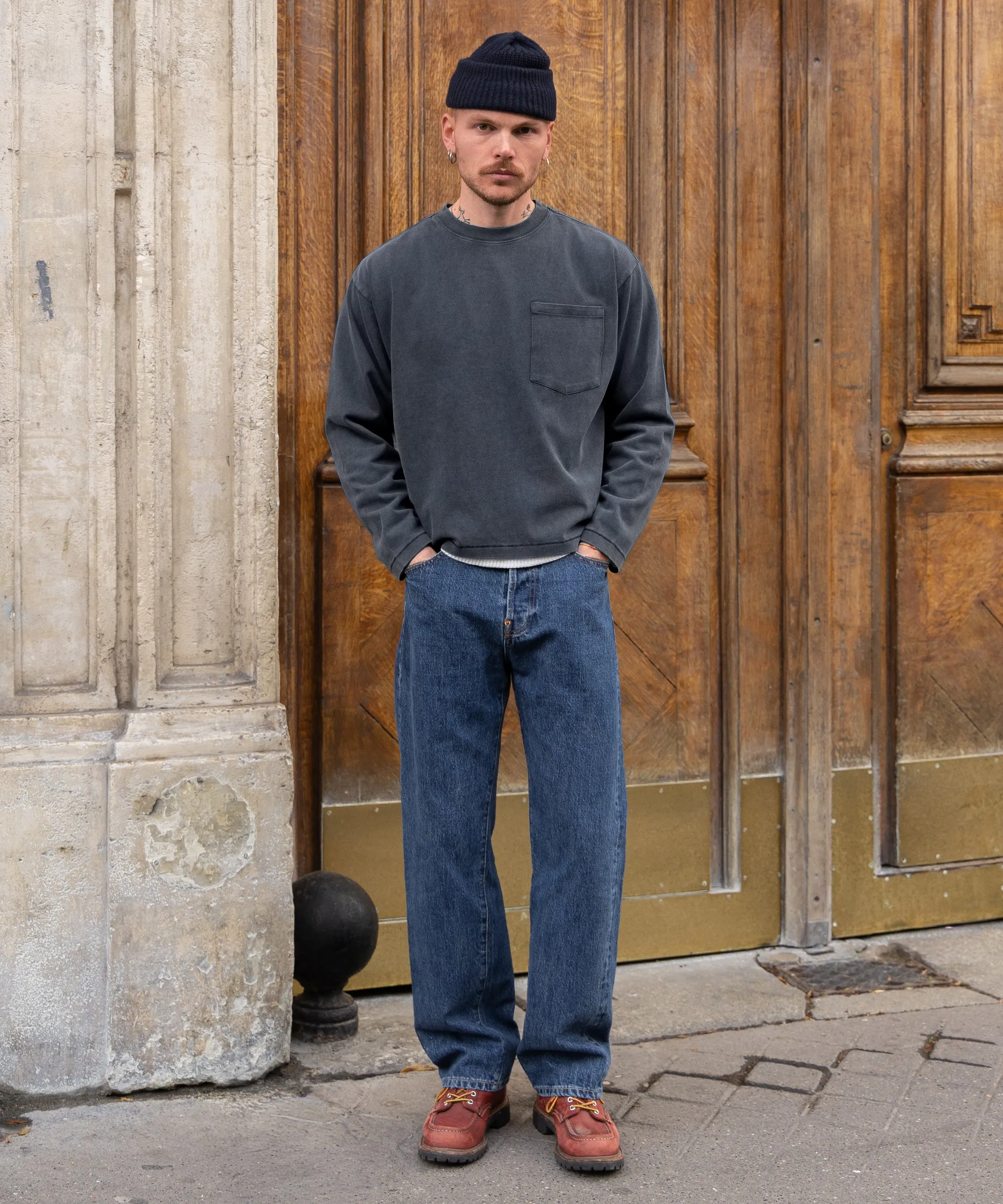 THE BEST LONG-SLEEVE POCKET TEE sold by Brut product image thumbnail 3